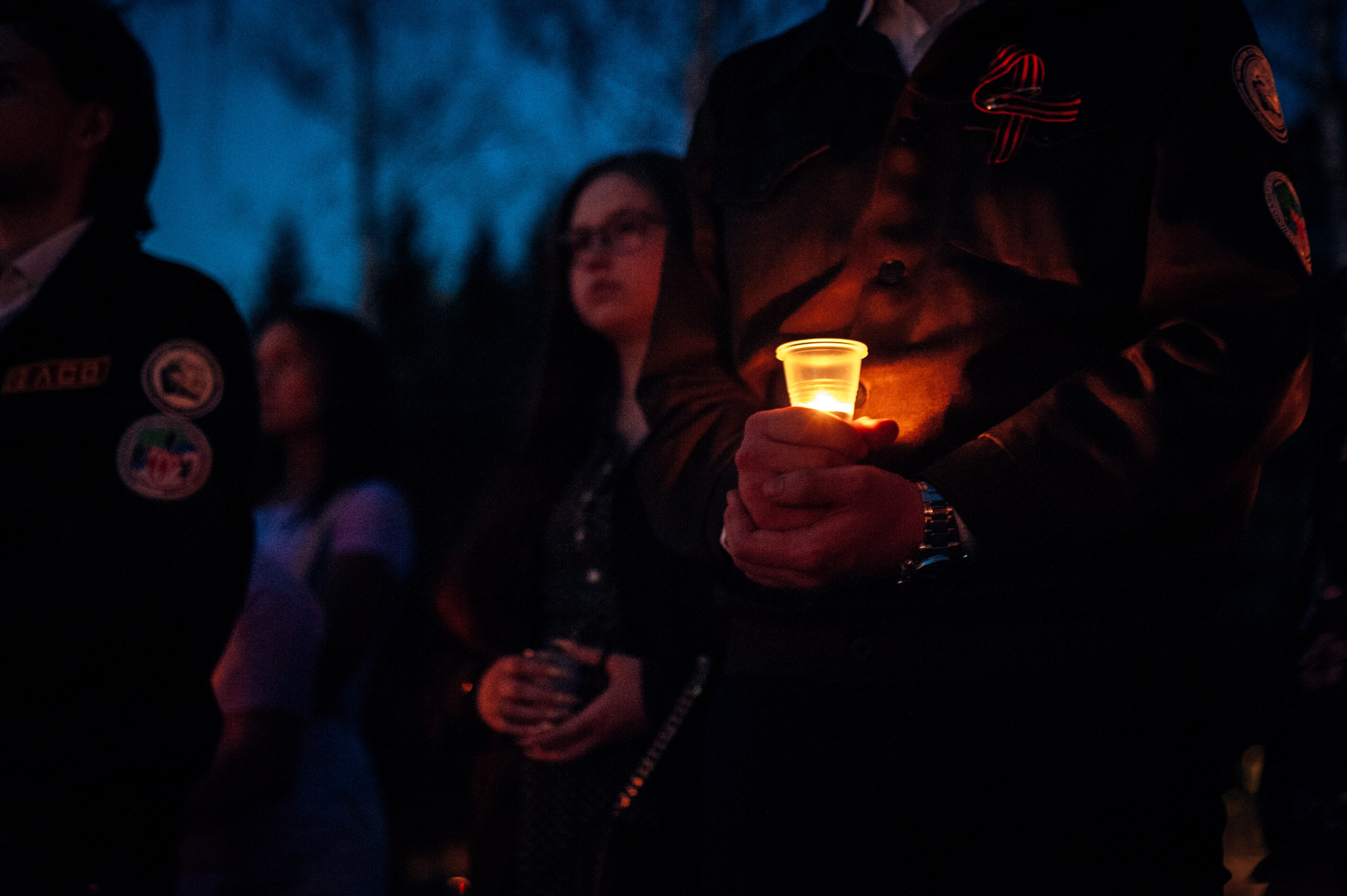 Свеча памяти 2023. Фотограф в Новосибирске Полина Колмачевская