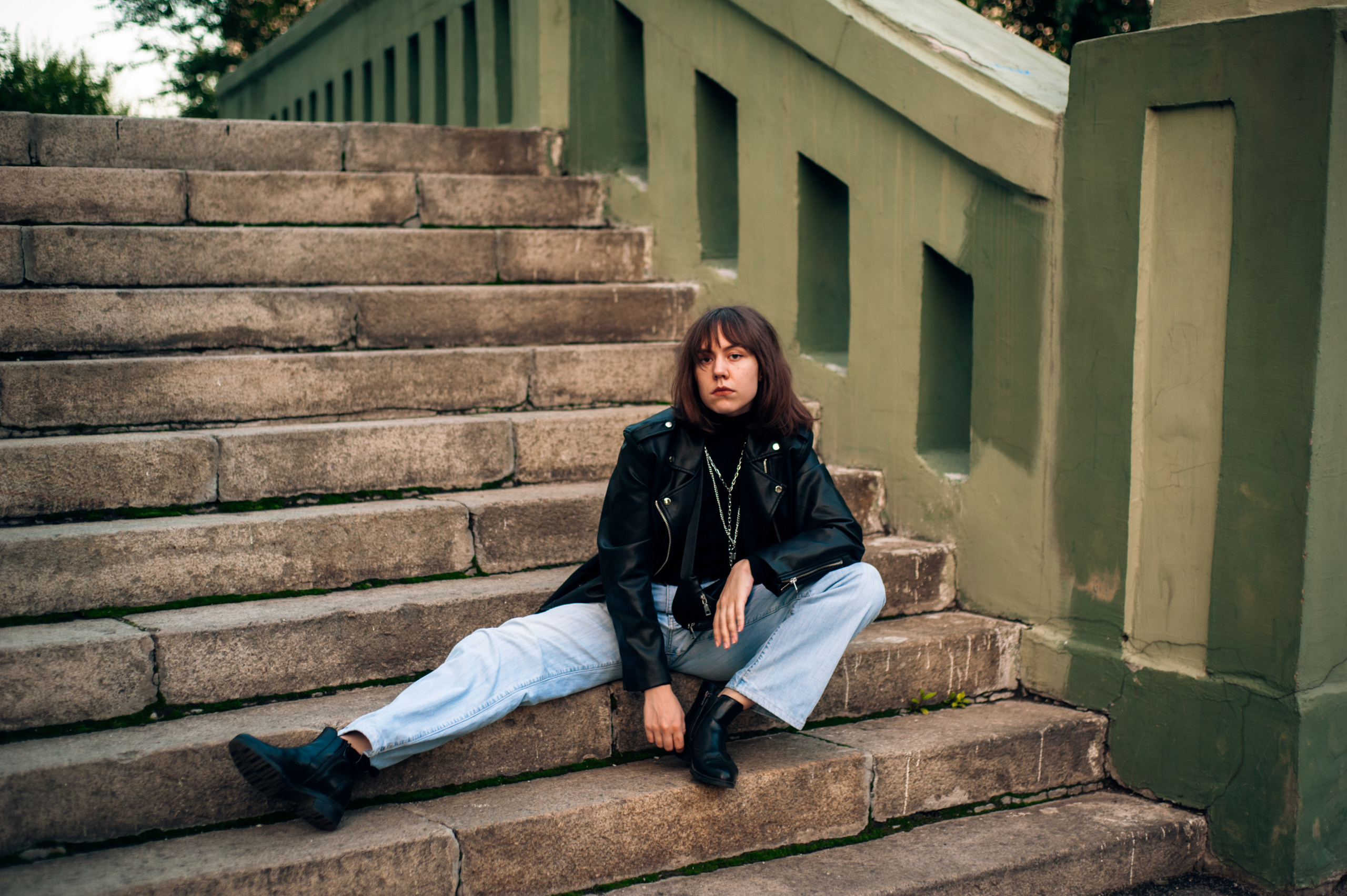 Соня, прогулочная съёмка. Фотограф в Новосибирске Полина Колмачевская