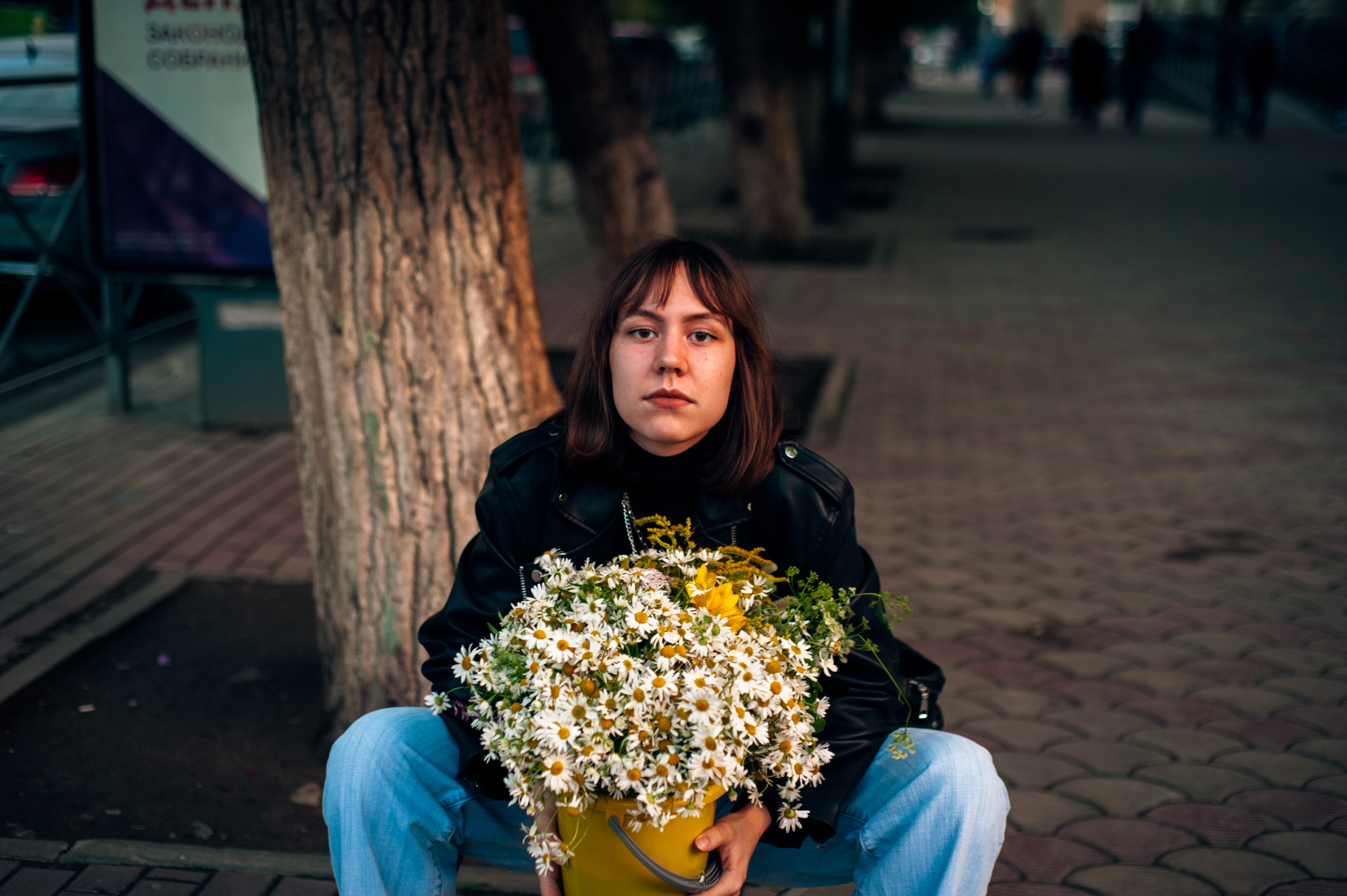 Соня, прогулочная съёмка. Фотограф в Новосибирске Полина Колмачевская