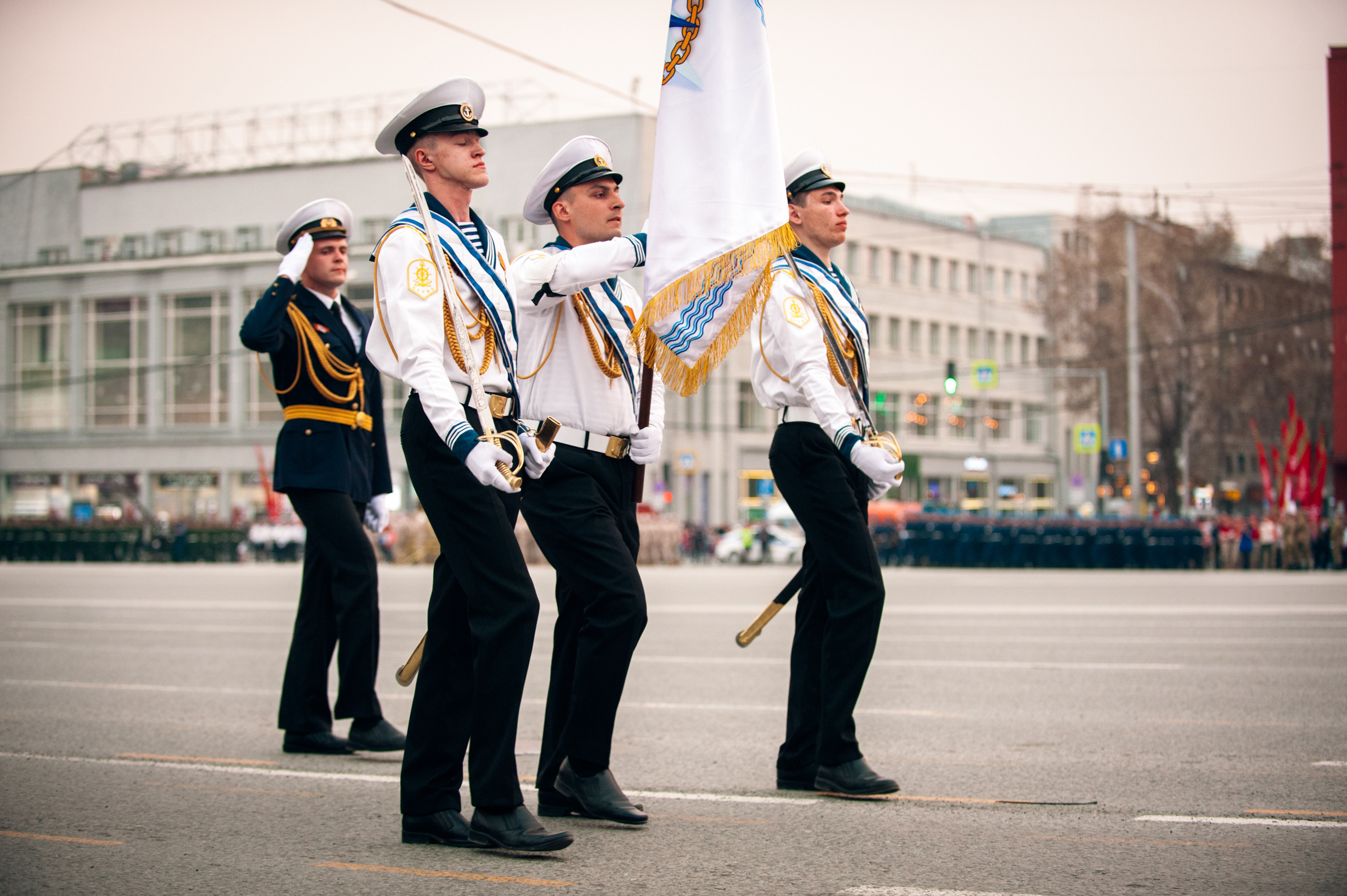 Репетиция парада. Фотограф в Новосибирске Полина Колмачевская