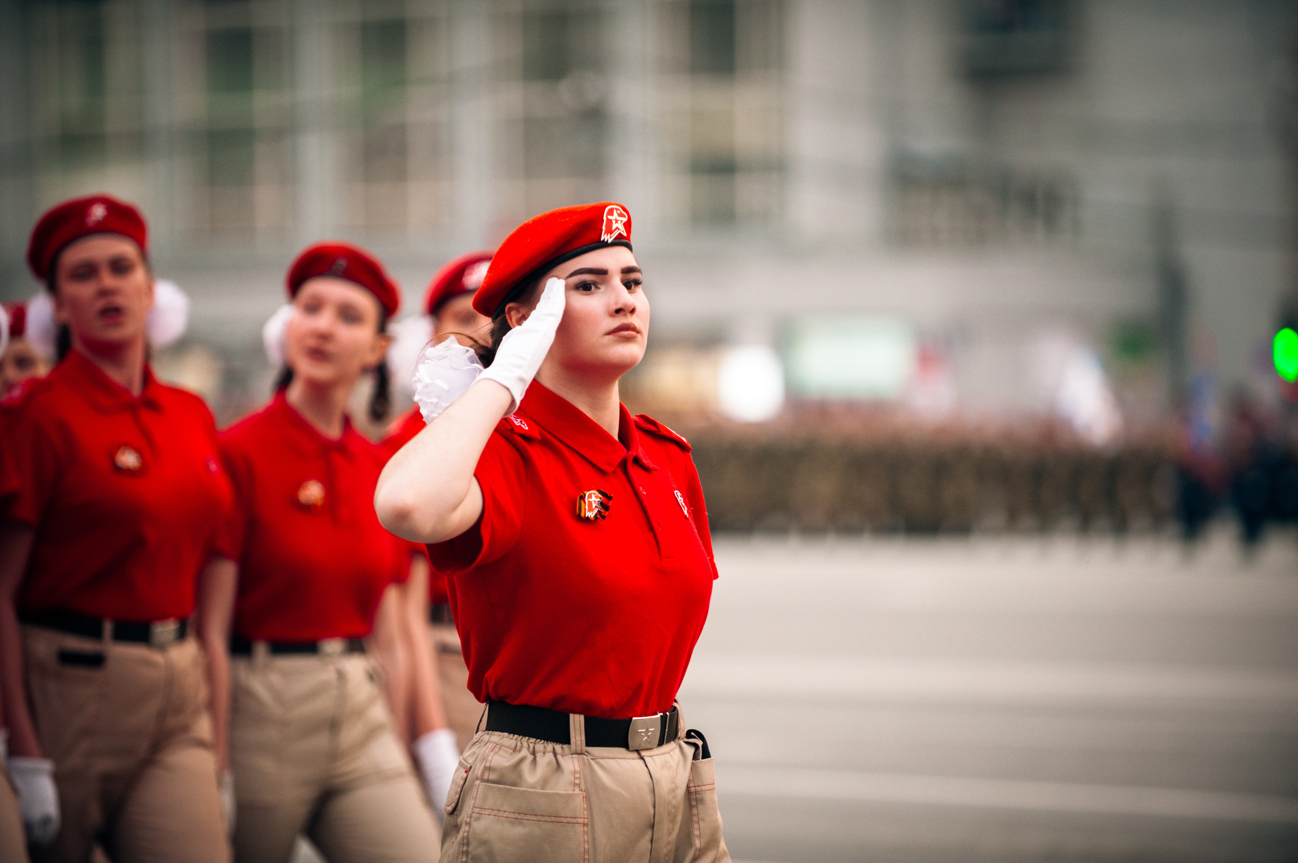 Репетиция парада. Фотограф в Новосибирске Полина Колмачевская