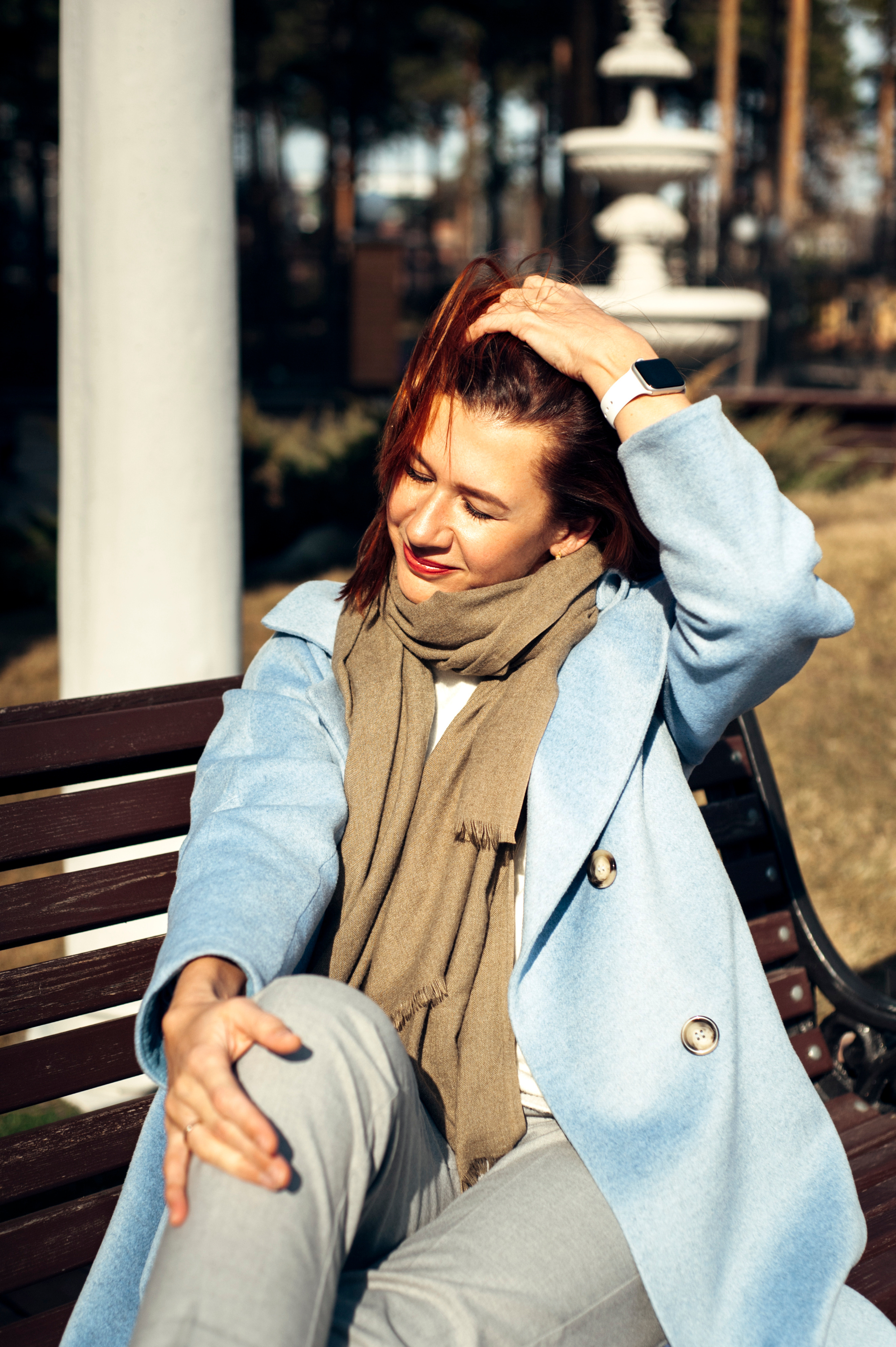 Анна, прогулочная съёмка. Фотограф в Новосибирске Полина Колмачевская