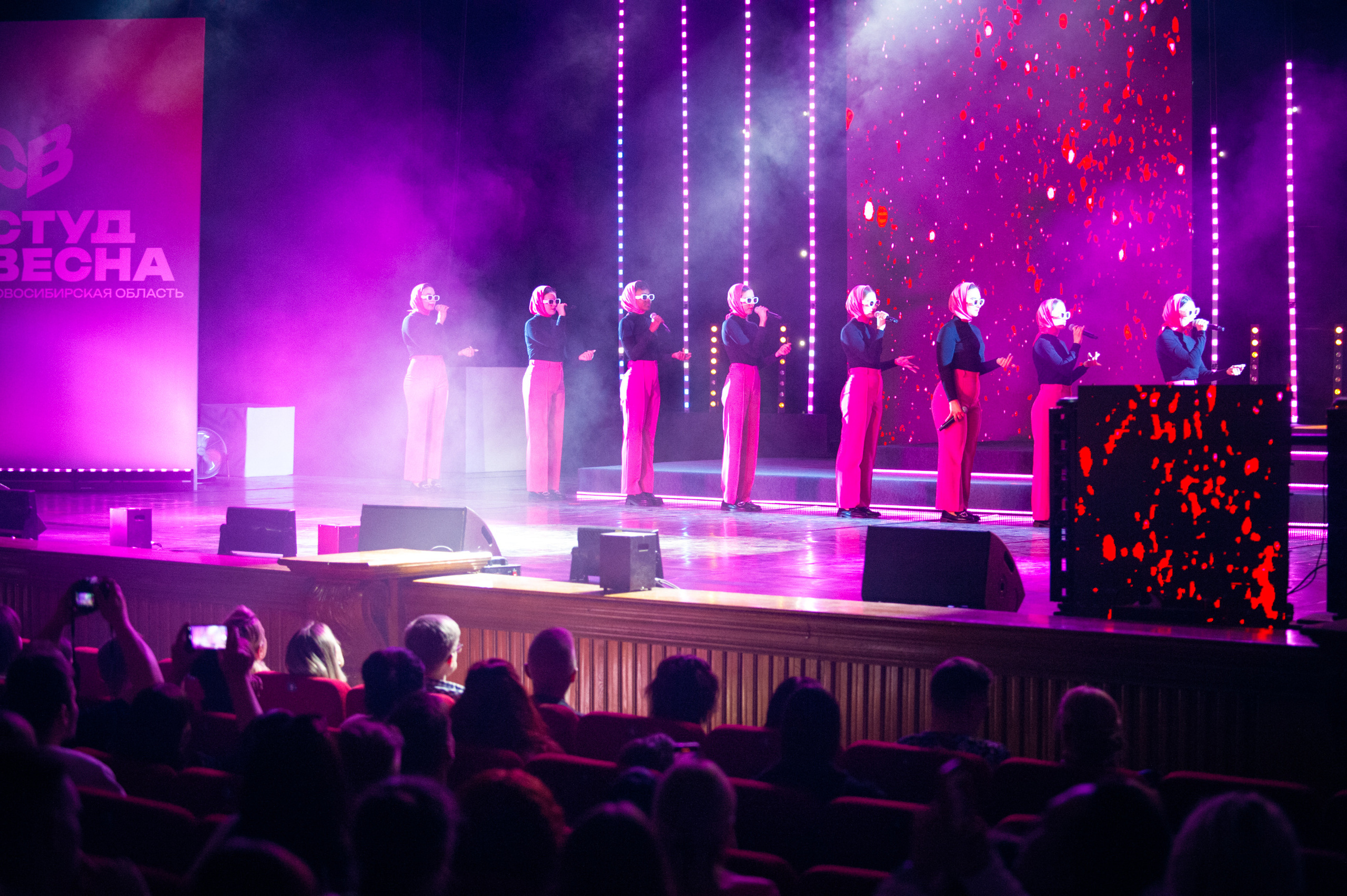Гала-концерт студвесны. Фотограф в Новосибирске Полина Колмачевская
