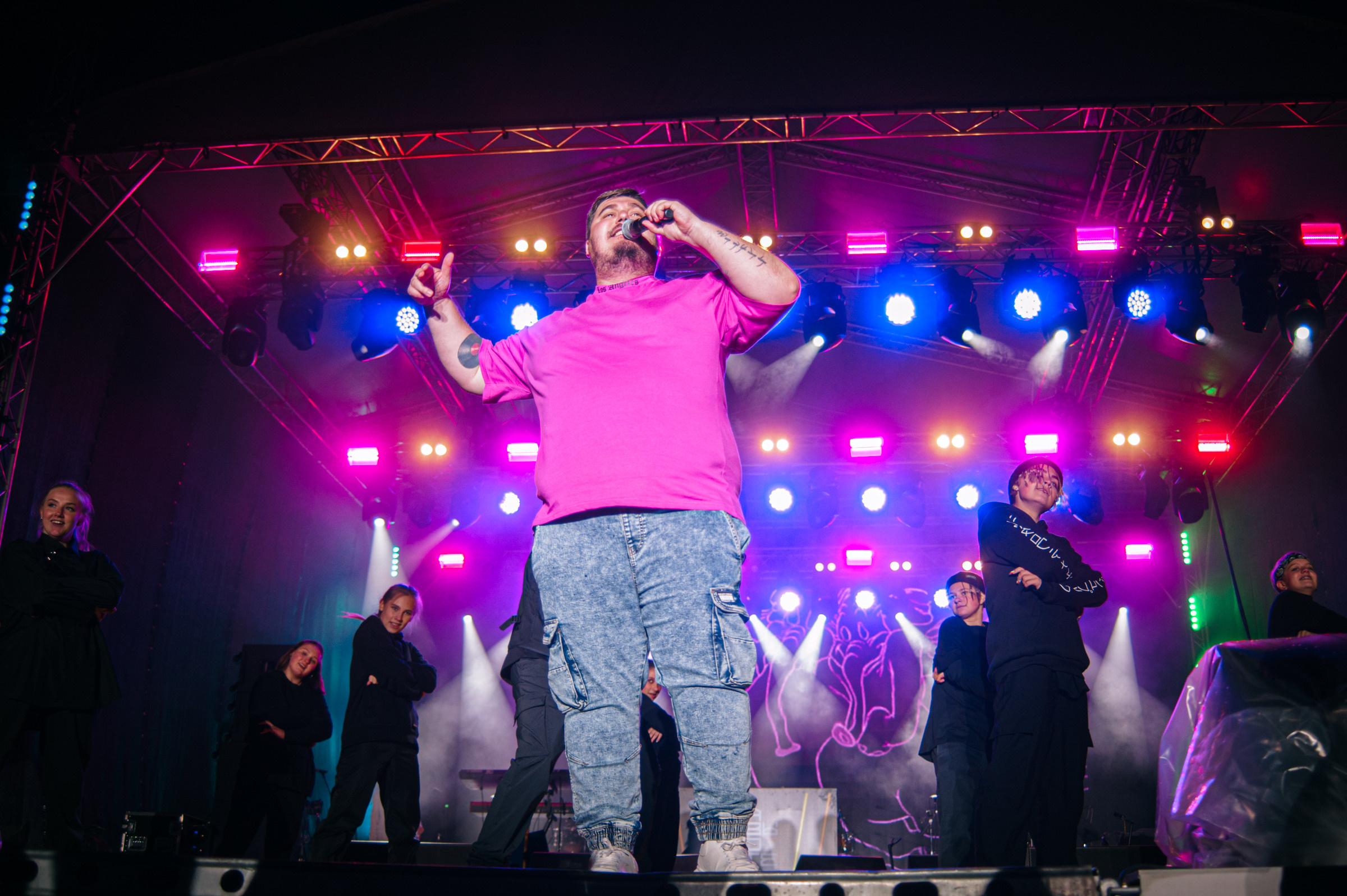 Закрытие фестиваля работающей молодежи в Ставрополе. Фотограф в Новосибирске Полина Колмачевская