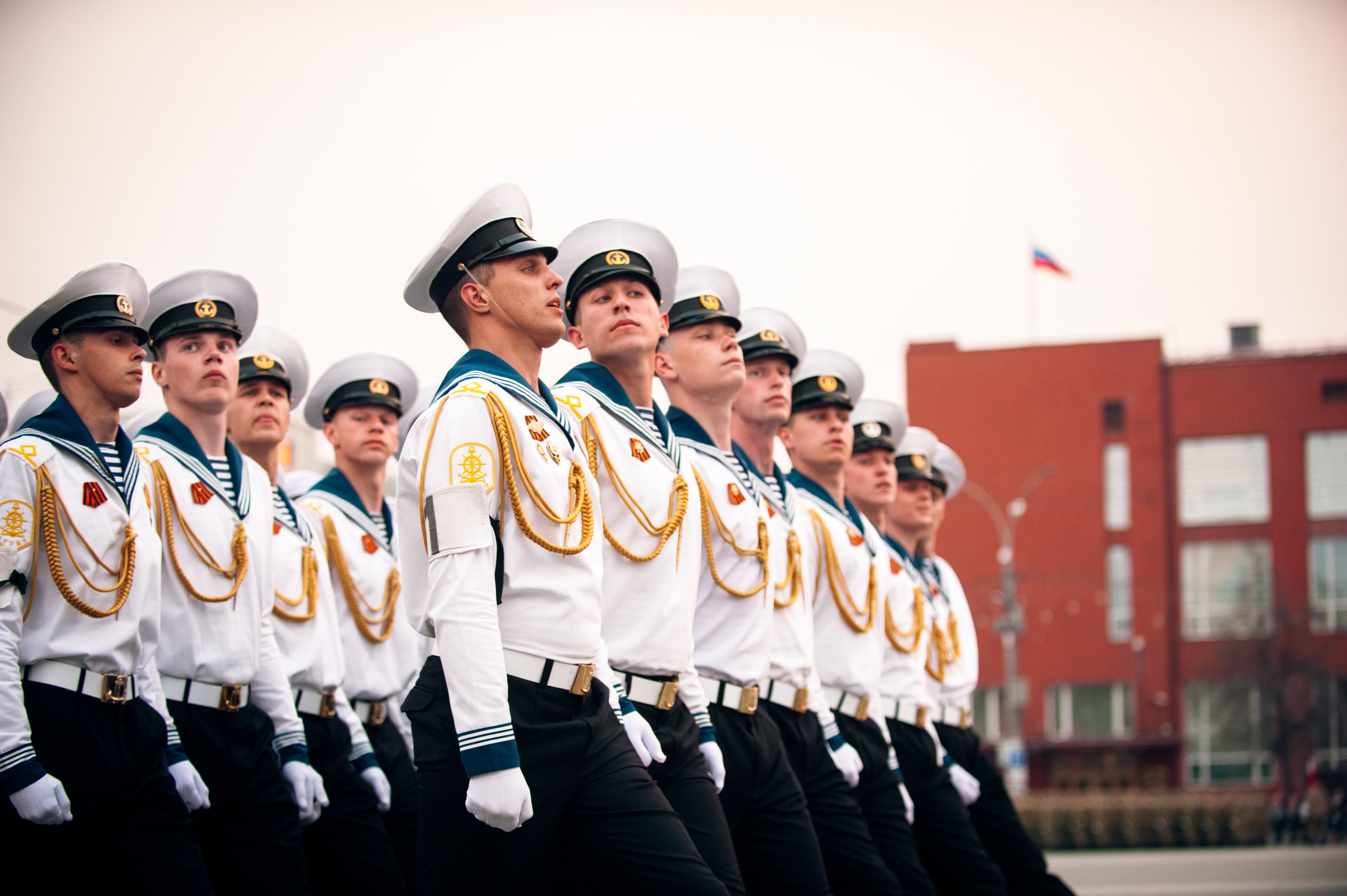 Репетиция парада. Фотограф в Новосибирске Полина Колмачевская