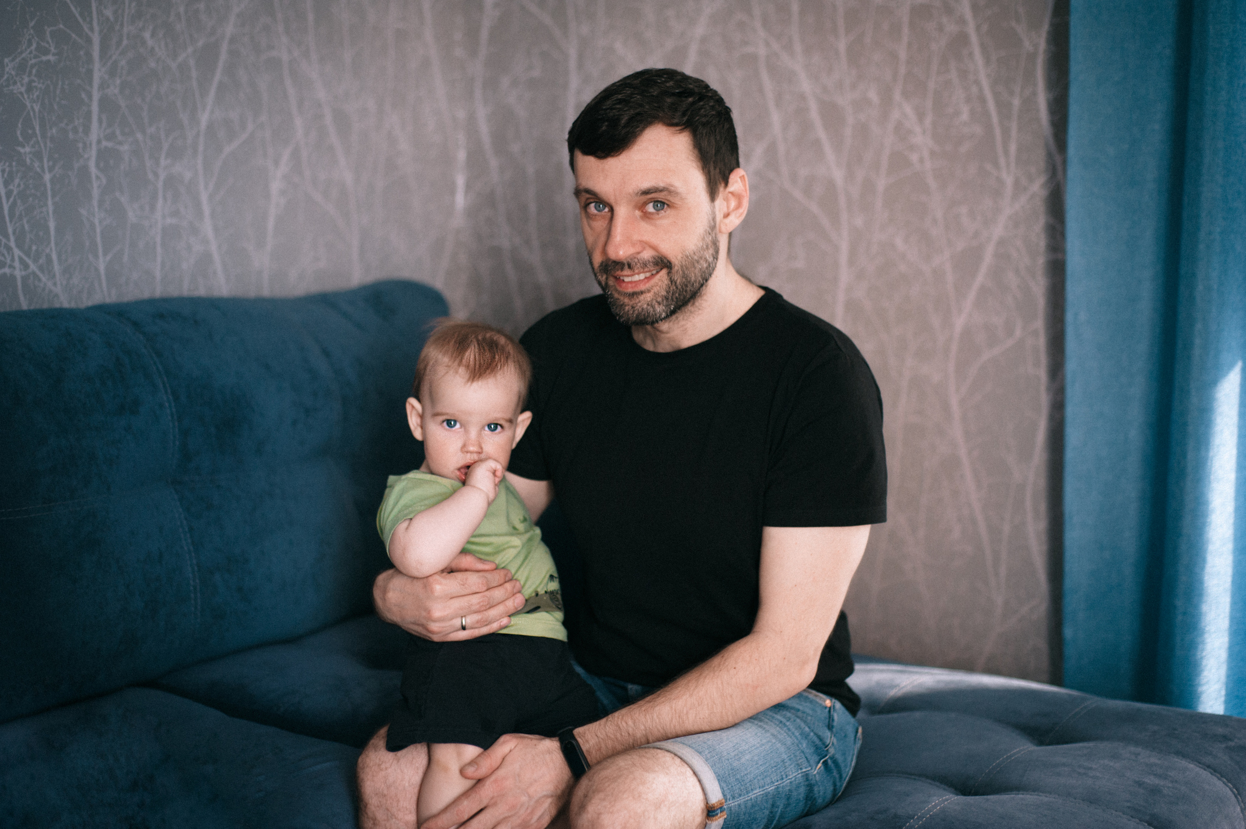 Семейная съёмка дома. Фотограф в Новосибирске Полина Колмачевская