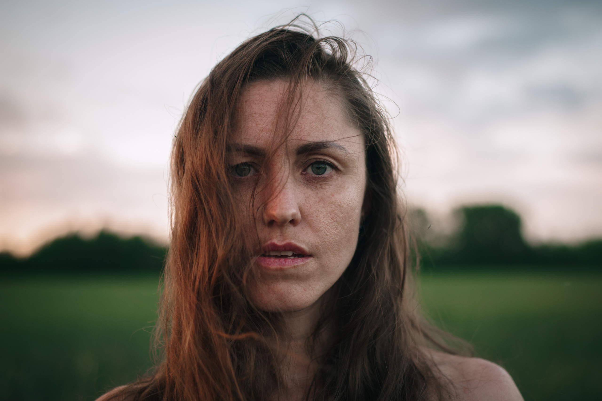 Таня, съёмка на закате. Фотограф в Новосибирске Полина Колмачевская