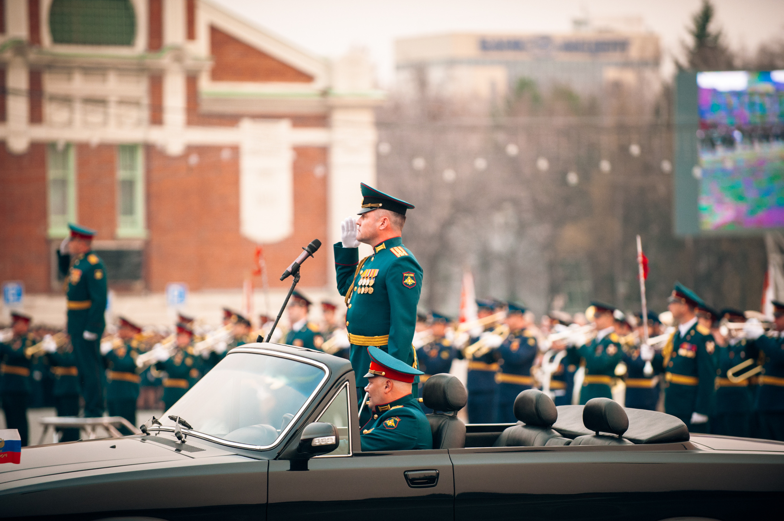 Репетиция парада. Фотограф в Новосибирске Полина Колмачевская