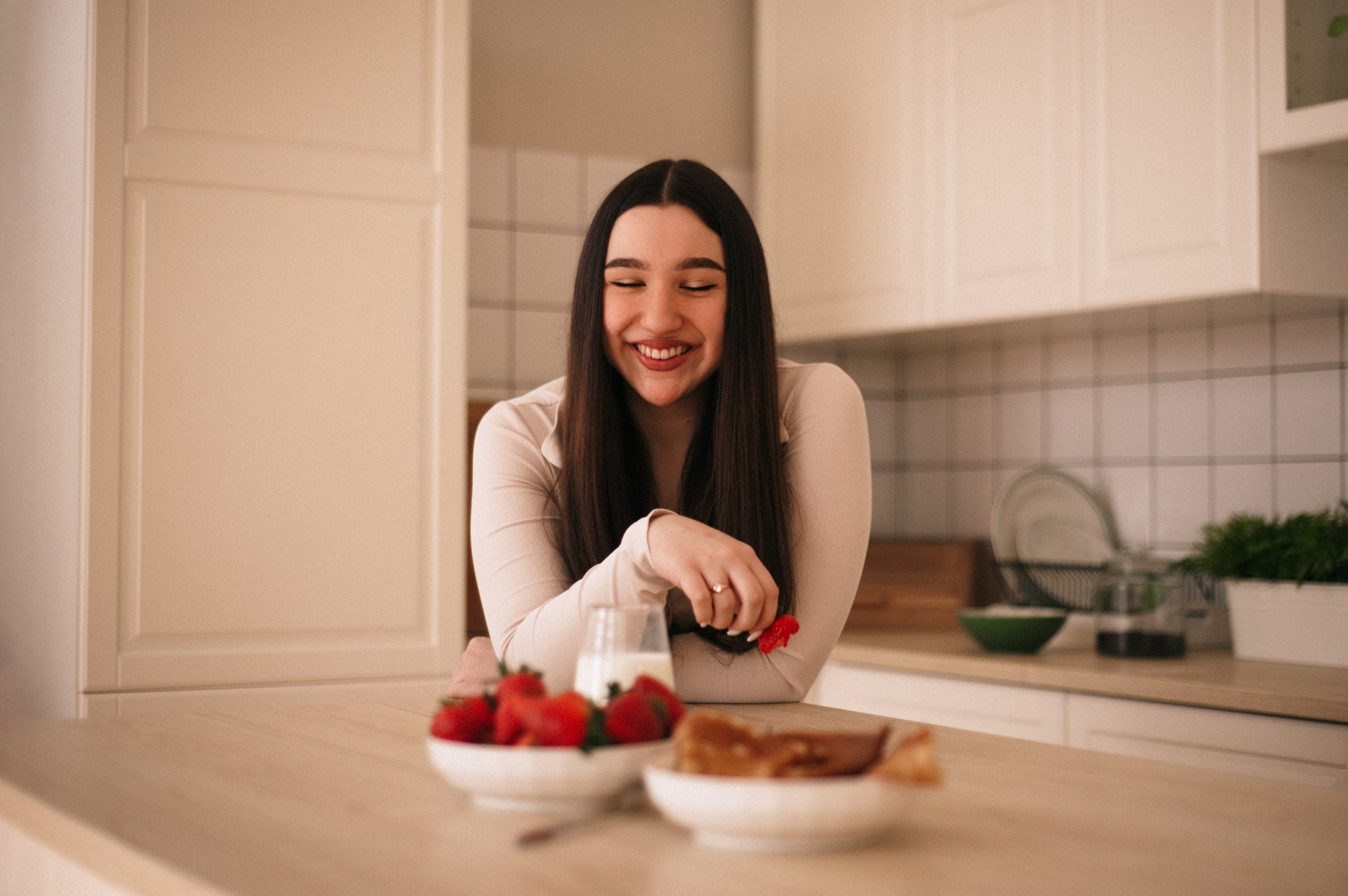 Аня, студия. Фотограф в Новосибирске Полина Колмачевская