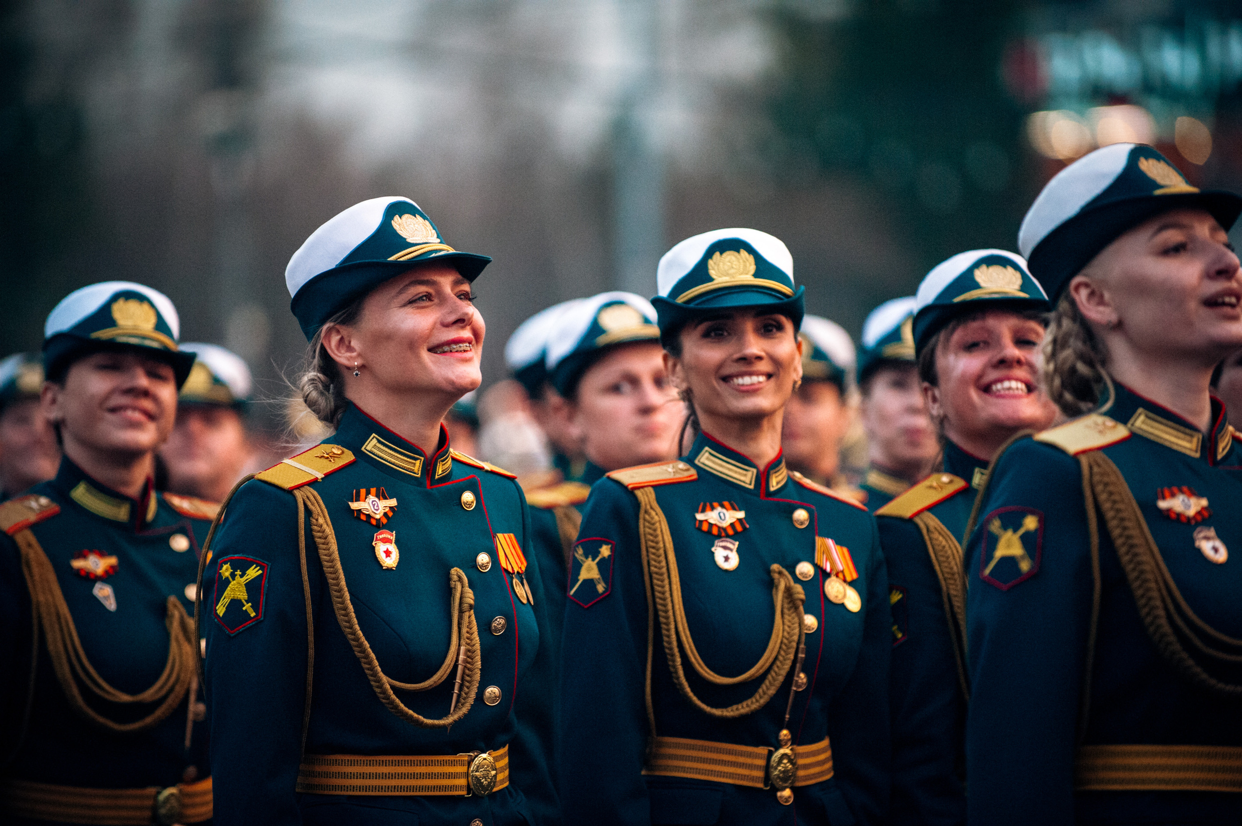 Репетиция парада. Фотограф в Новосибирске Полина Колмачевская