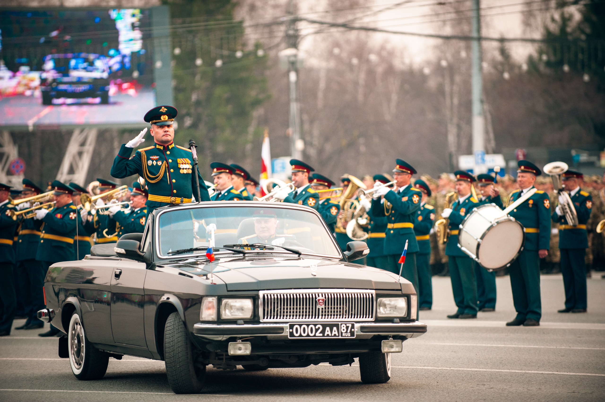 Репетиция парада. Фотограф в Новосибирске Полина Колмачевская