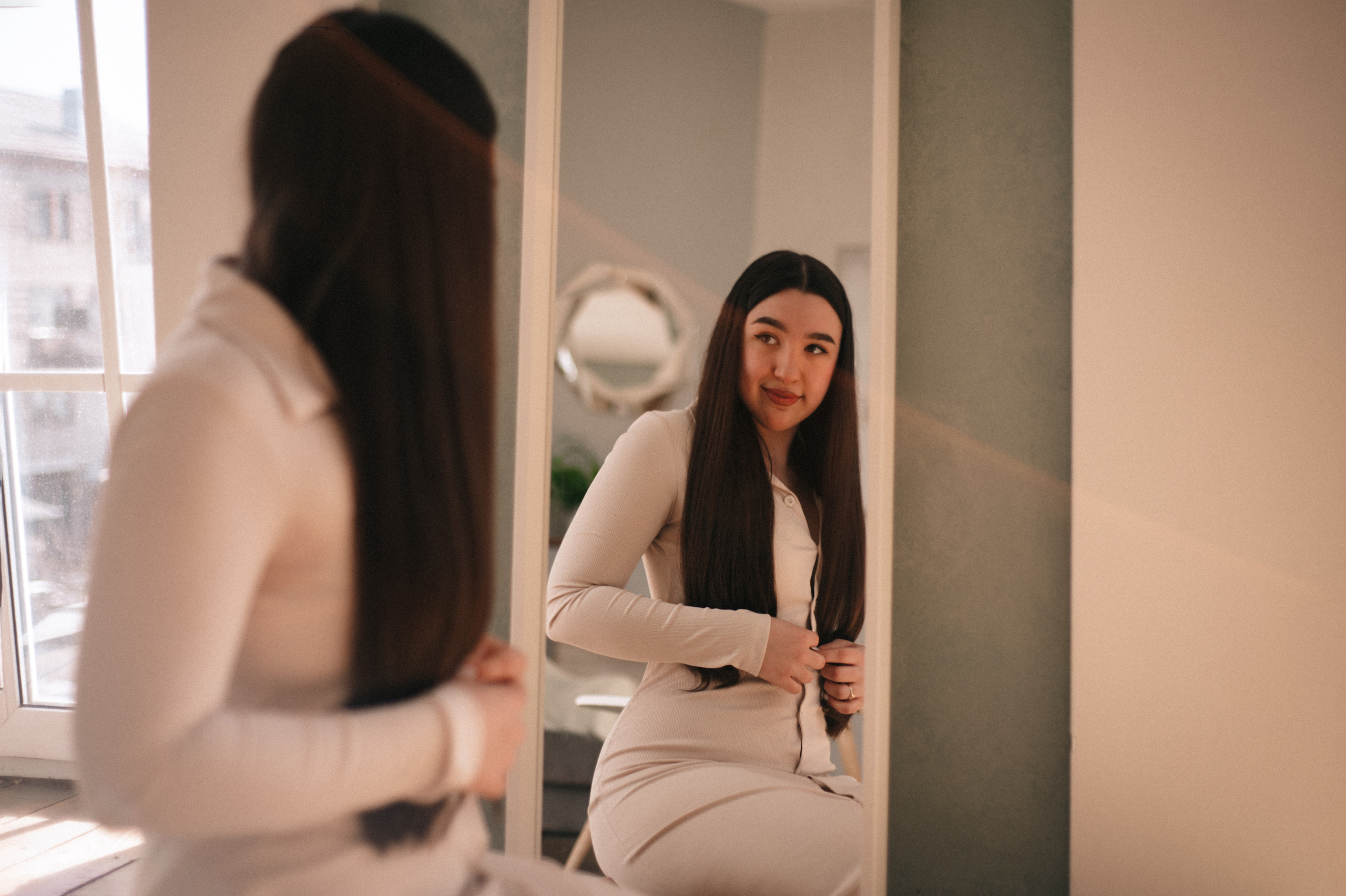 Аня, студия. Фотограф в Новосибирске Полина Колмачевская