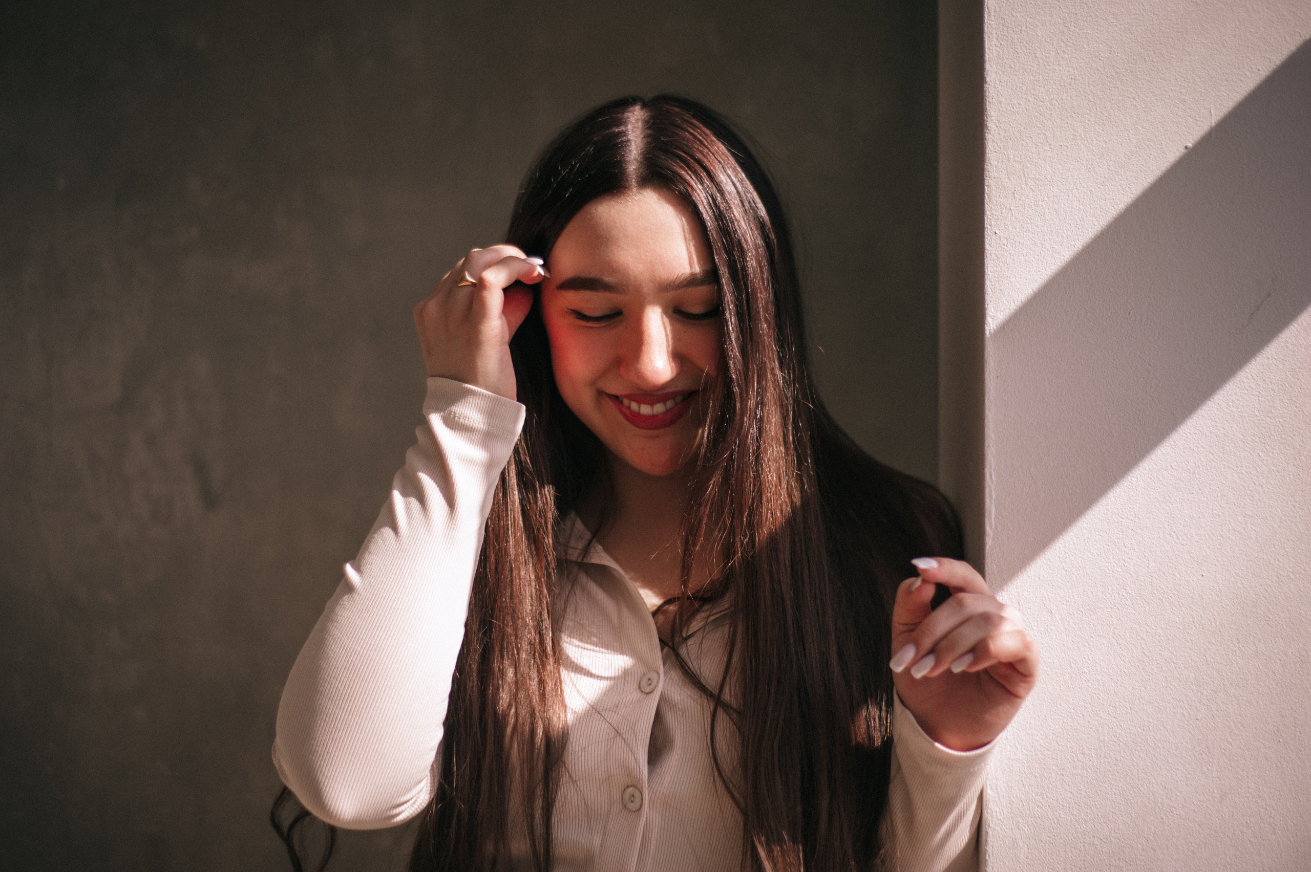 Аня, студия. Фотограф в Новосибирске Полина Колмачевская