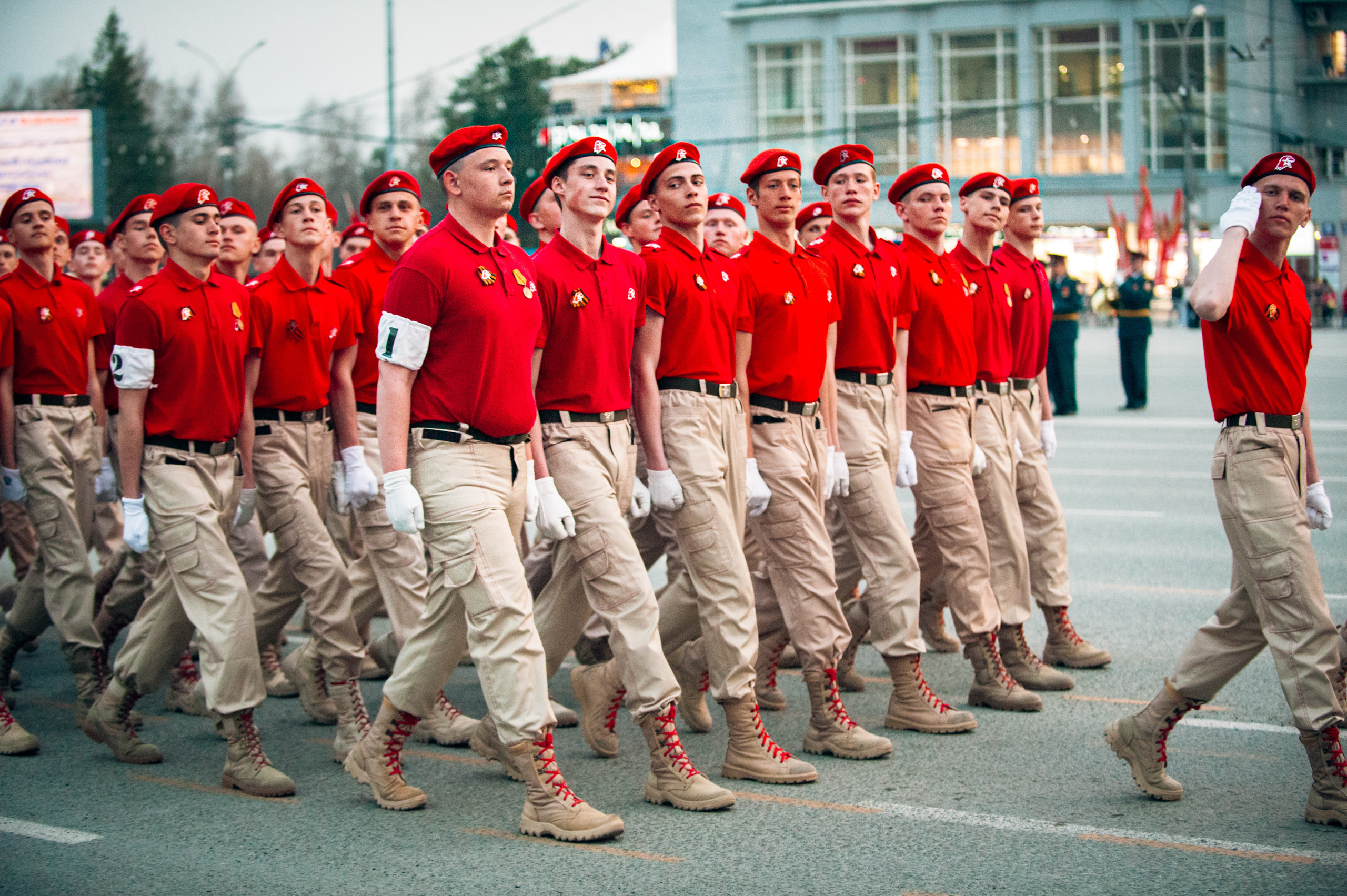 Репетиция парада. Фотограф в Новосибирске Полина Колмачевская