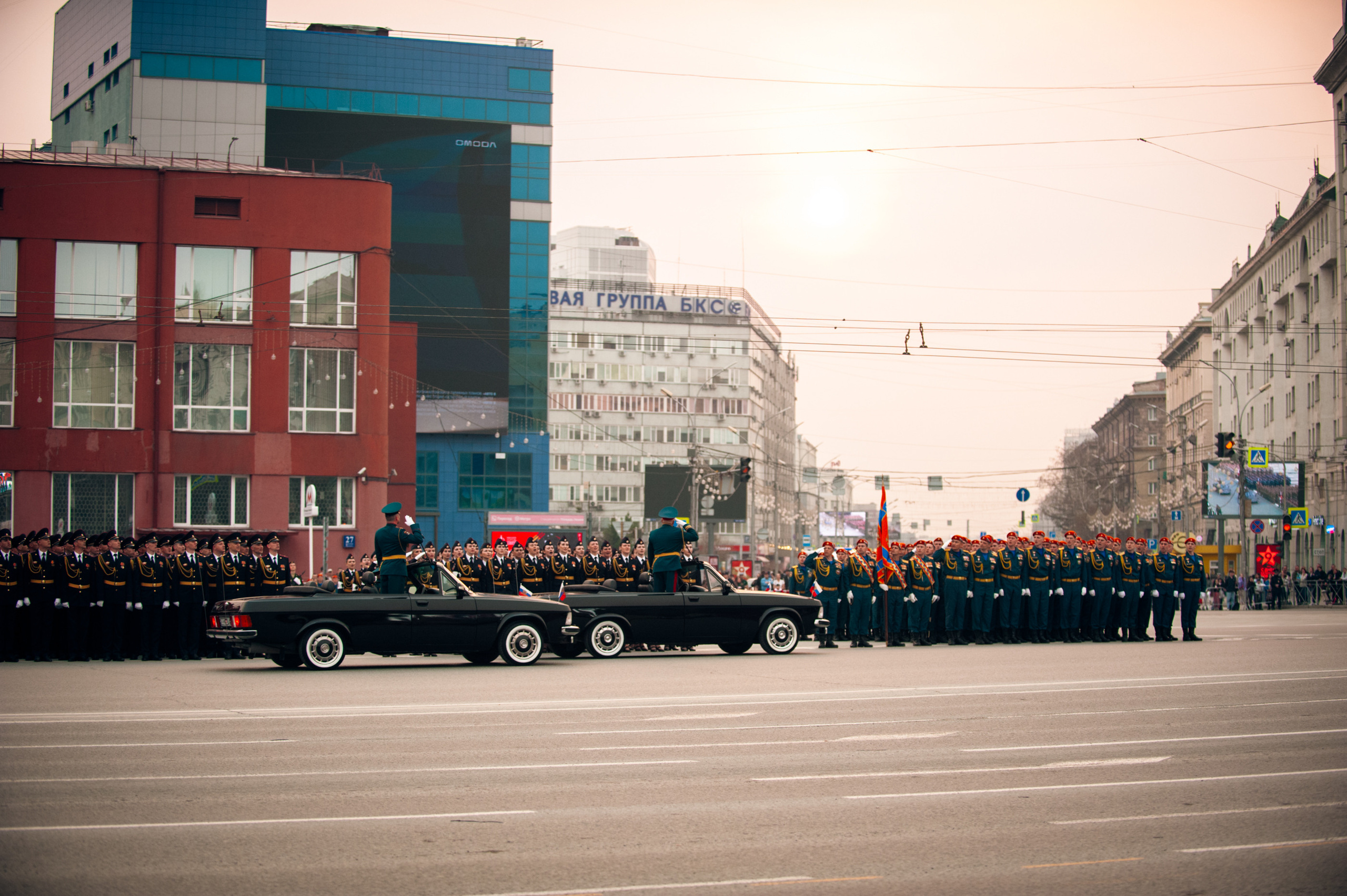 Репетиция парада. Фотограф в Новосибирске Полина Колмачевская