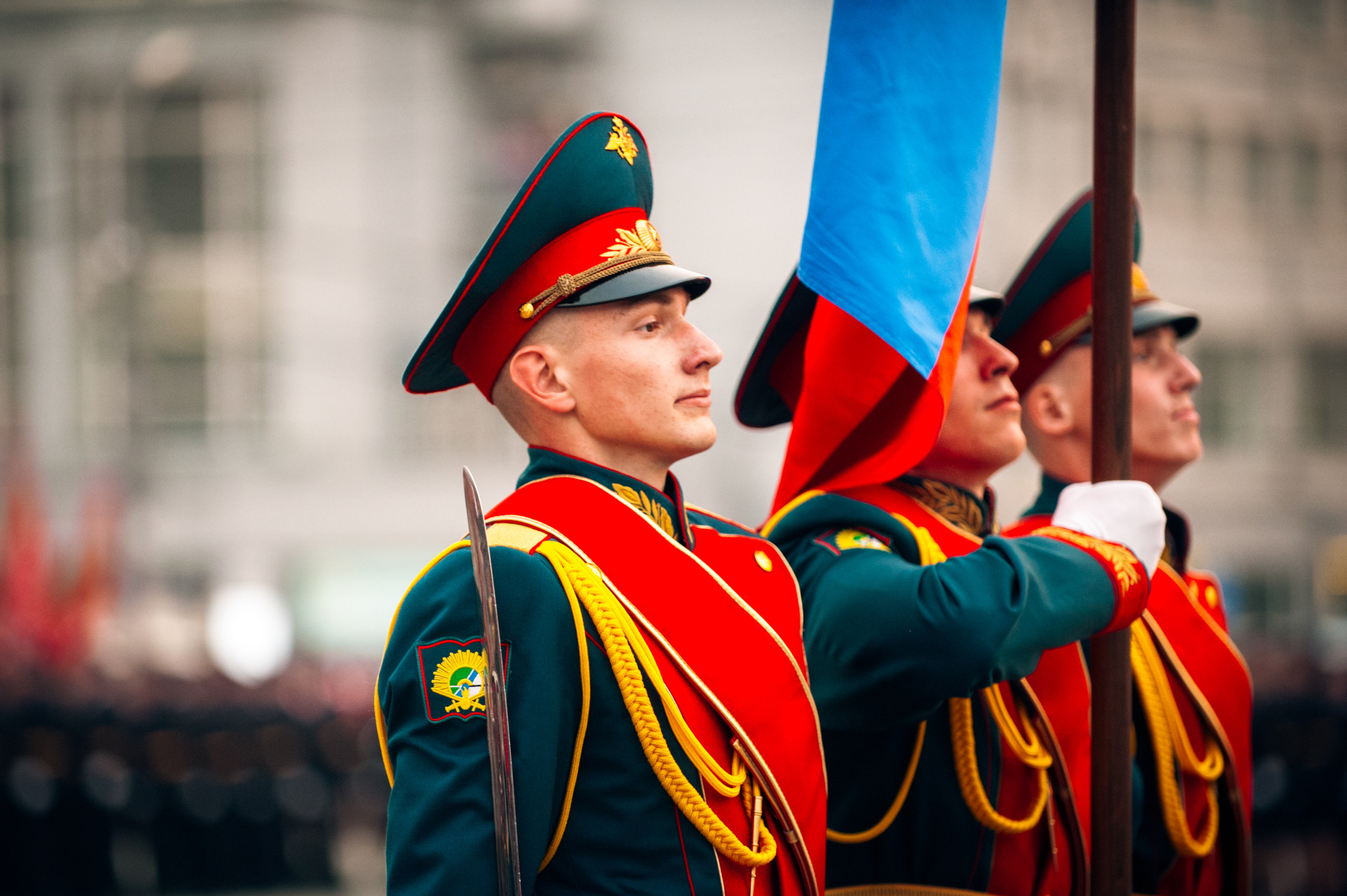 Репетиция парада. Фотограф в Новосибирске Полина Колмачевская