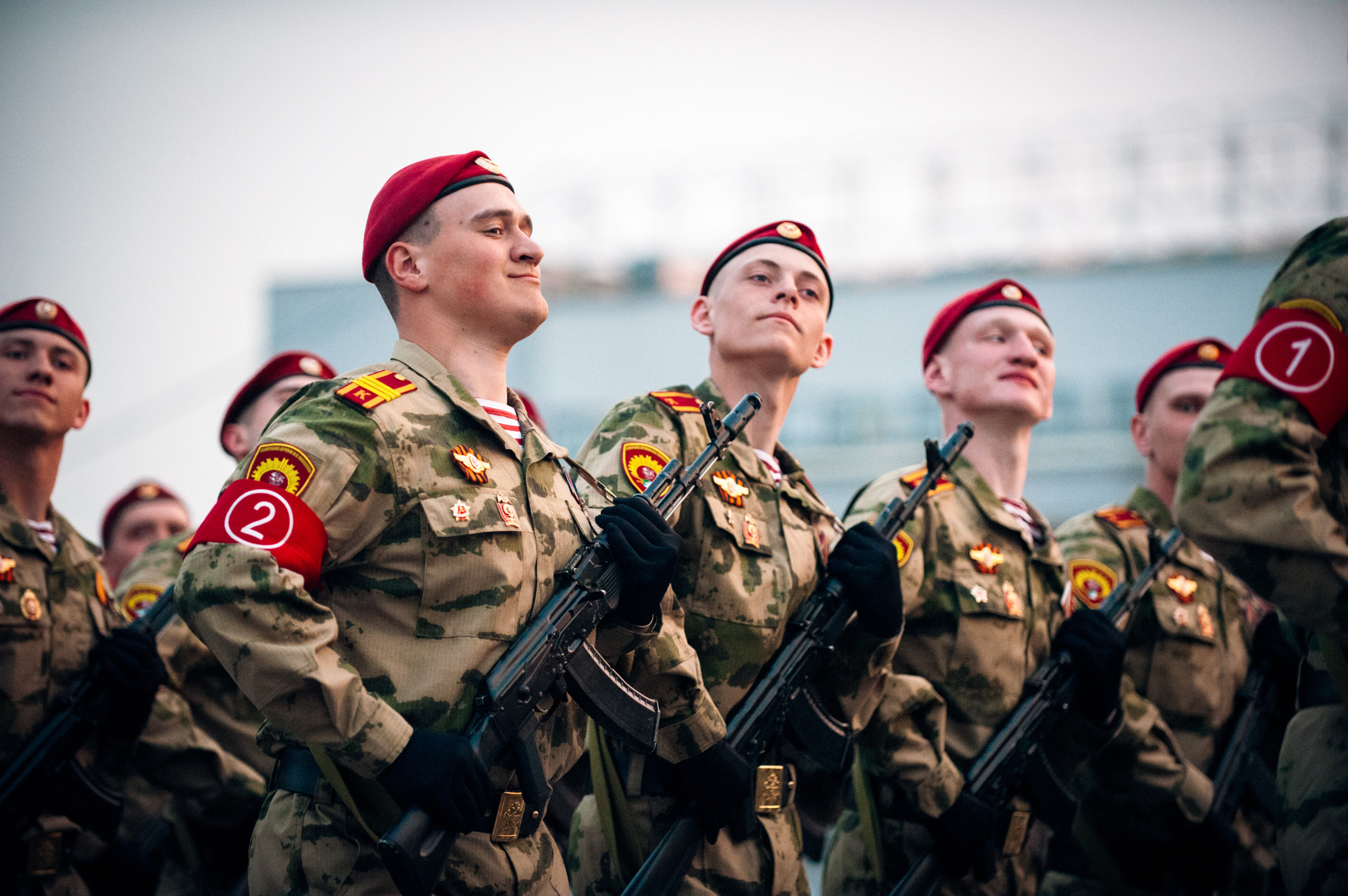 Репетиция парада. Фотограф в Новосибирске Полина Колмачевская