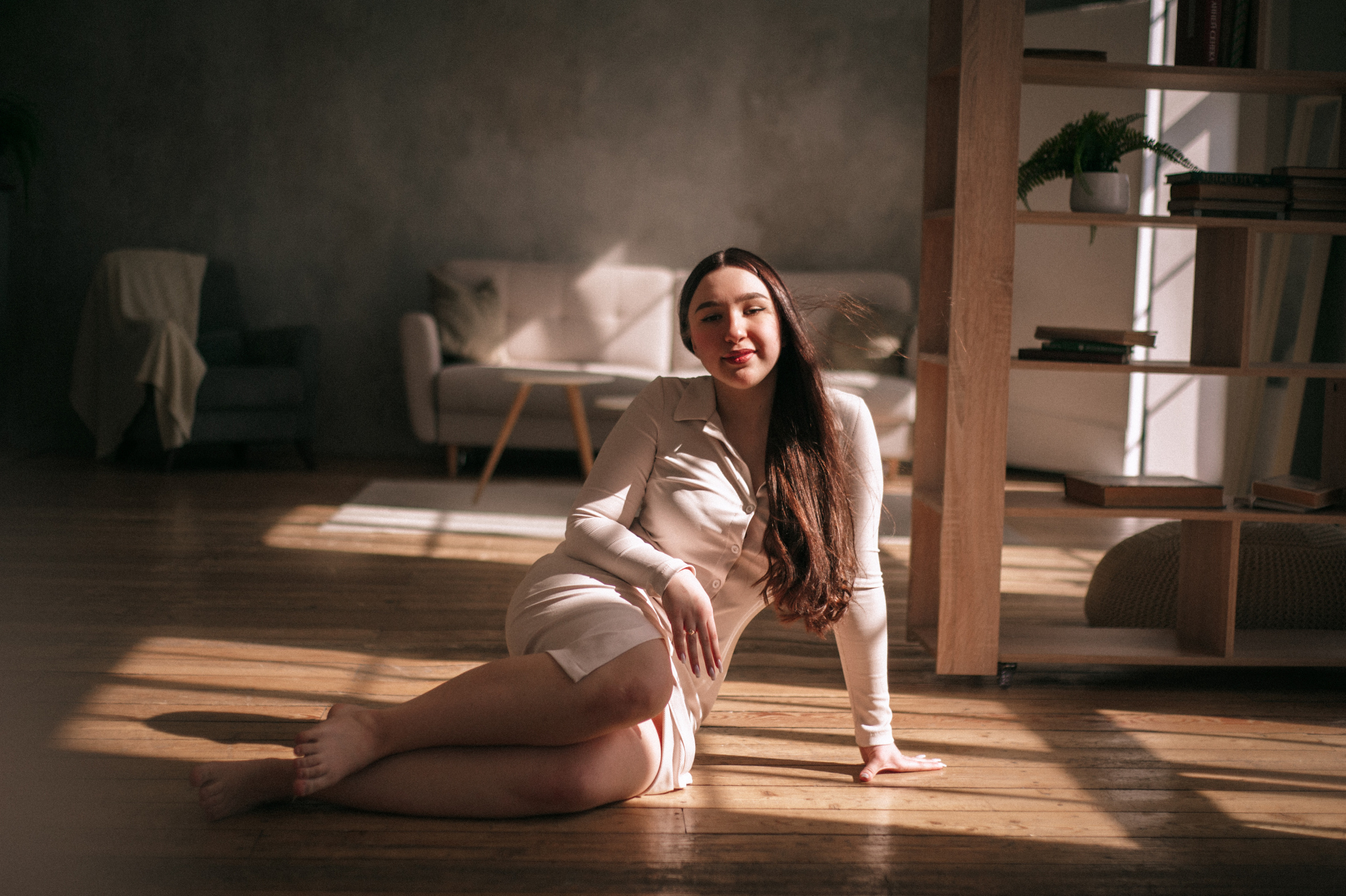 Аня, студия. Фотограф в Новосибирске Полина Колмачевская