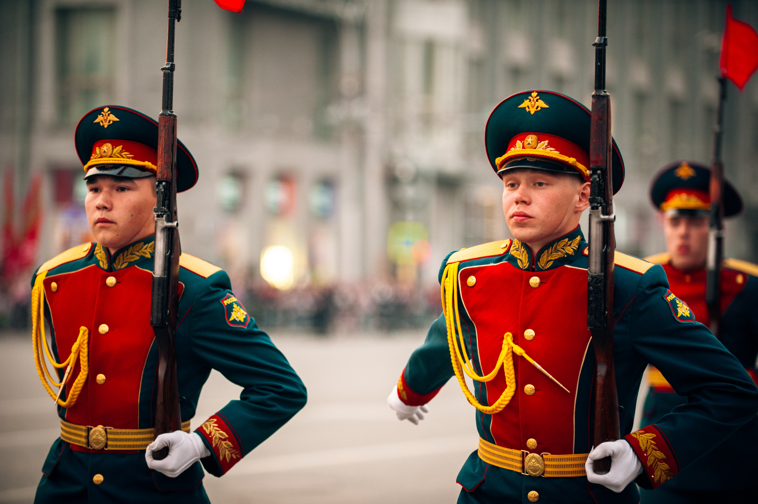 Репетиция парада. Фотограф в Новосибирске Полина Колмачевская
