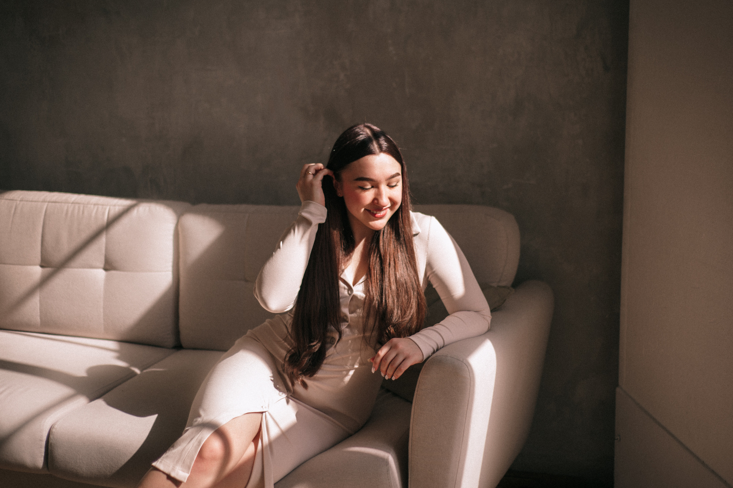 Аня, студия. Фотограф в Новосибирске Полина Колмачевская