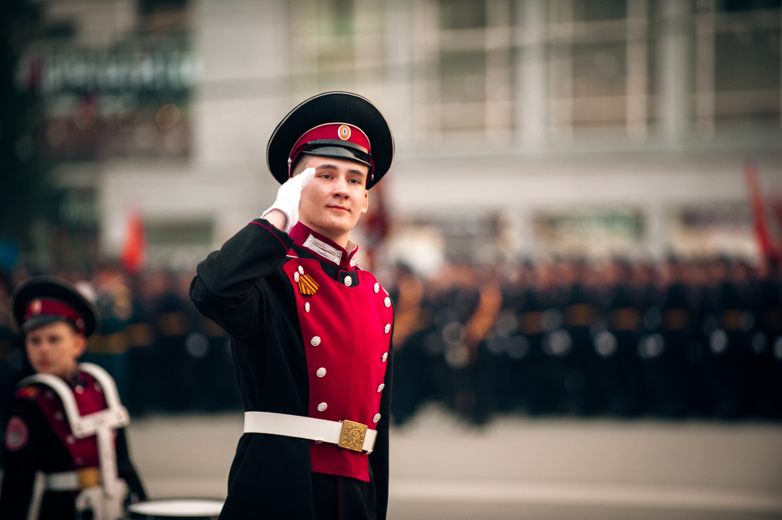 Репетиция парада. Фотограф в Новосибирске Полина Колмачевская