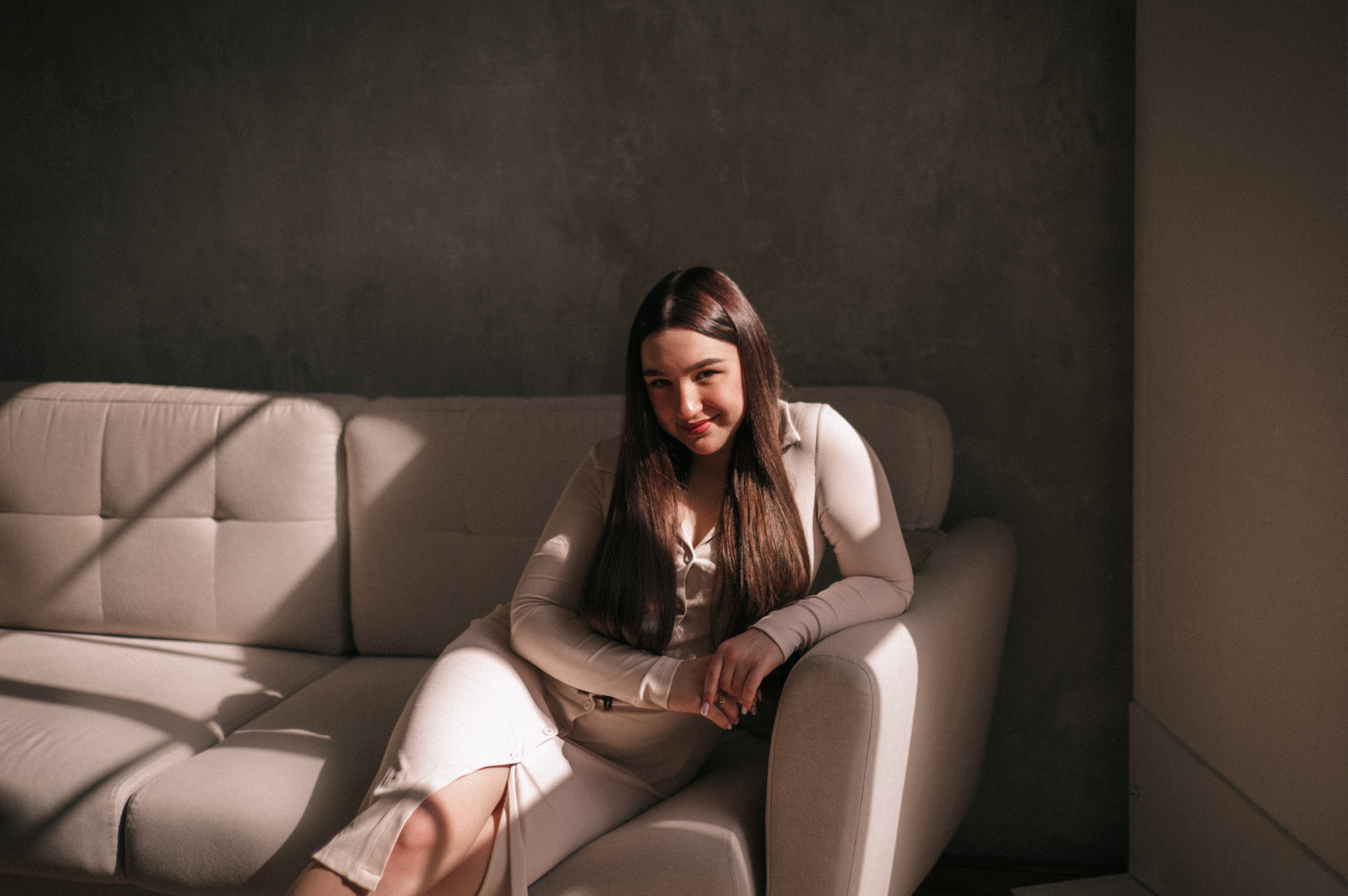 Аня, студия. Фотограф в Новосибирске Полина Колмачевская