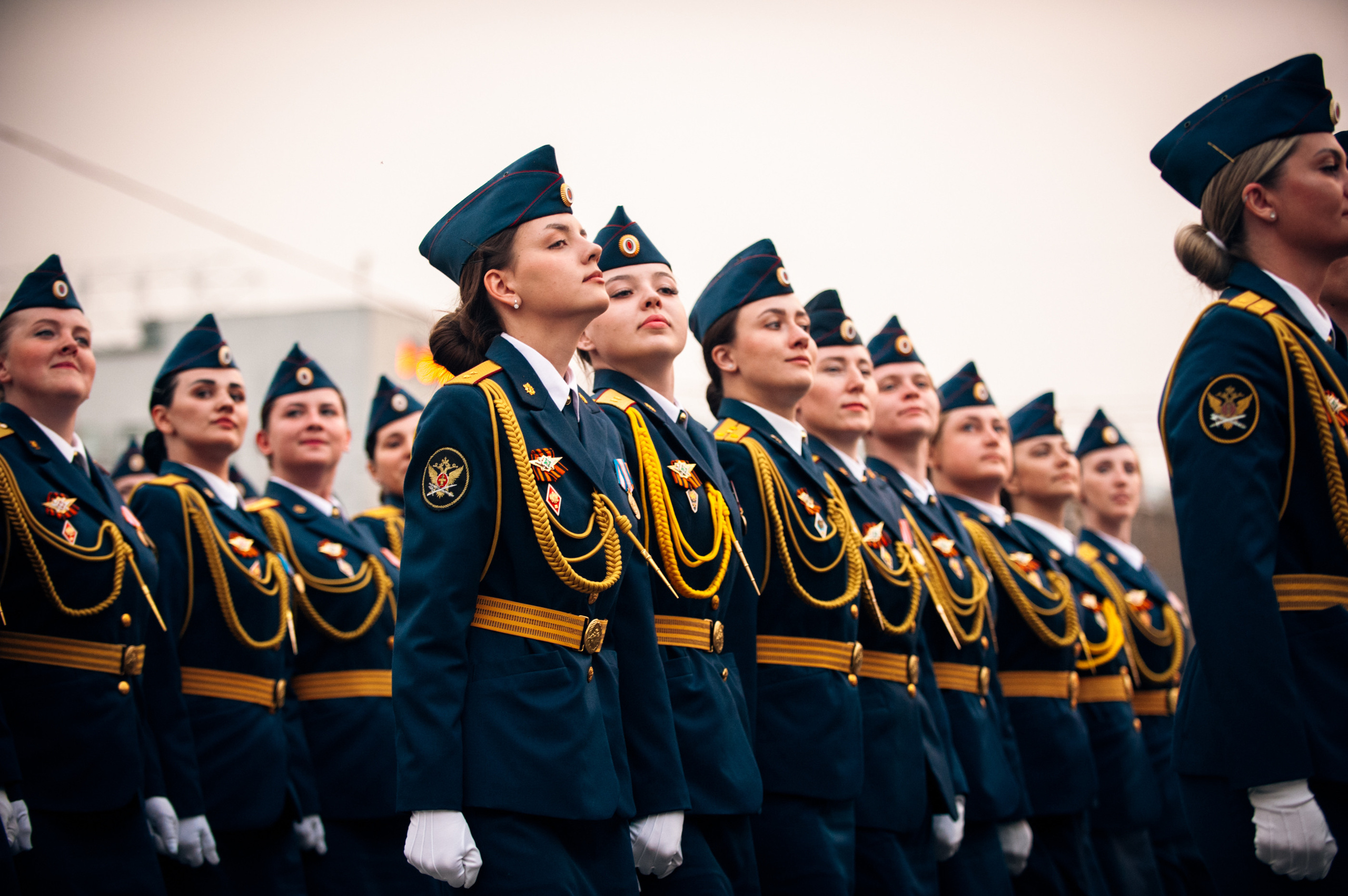 Репетиция парада. Фотограф в Новосибирске Полина Колмачевская
