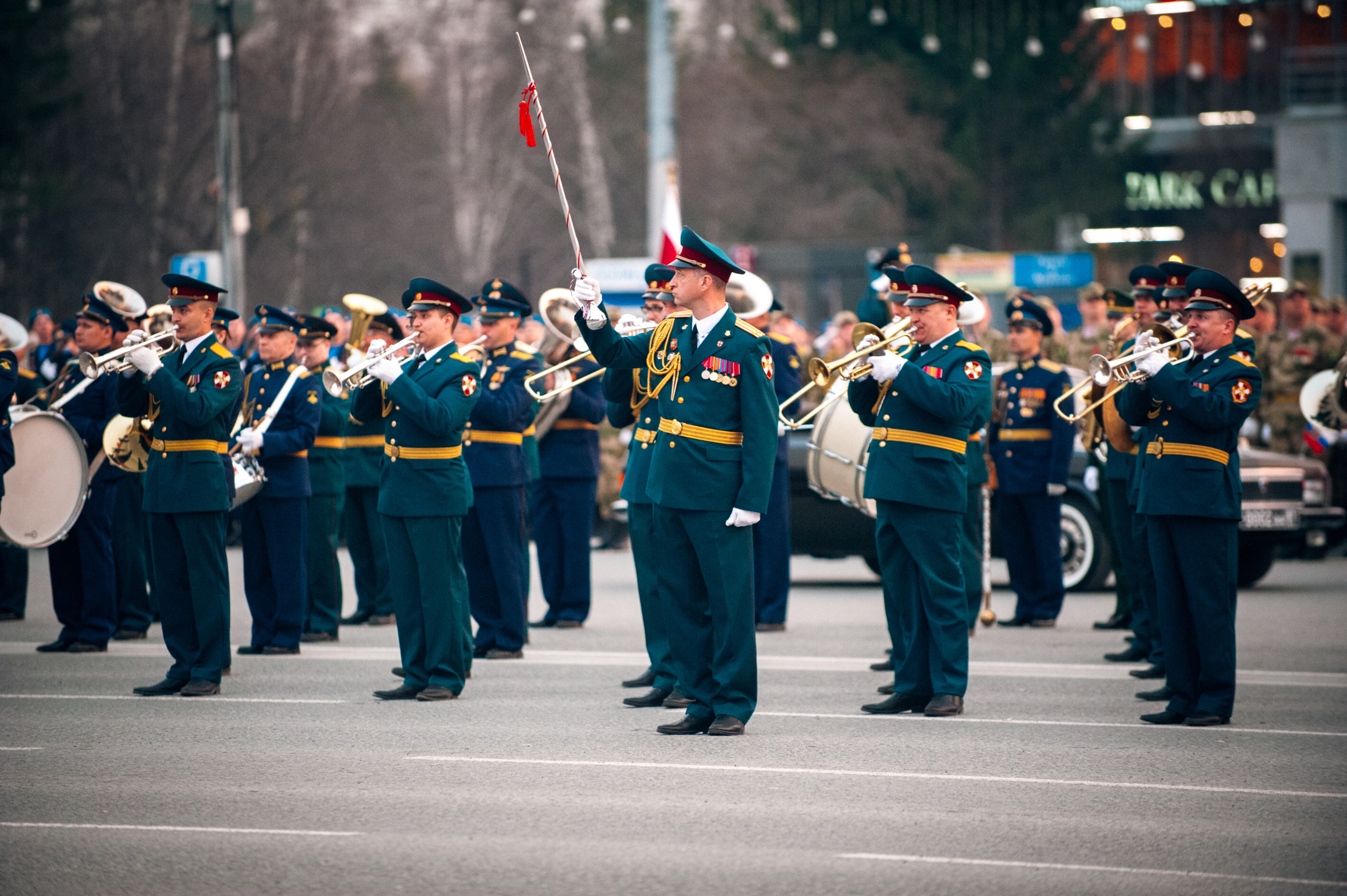 Репетиция парада. Фотограф в Новосибирске Полина Колмачевская