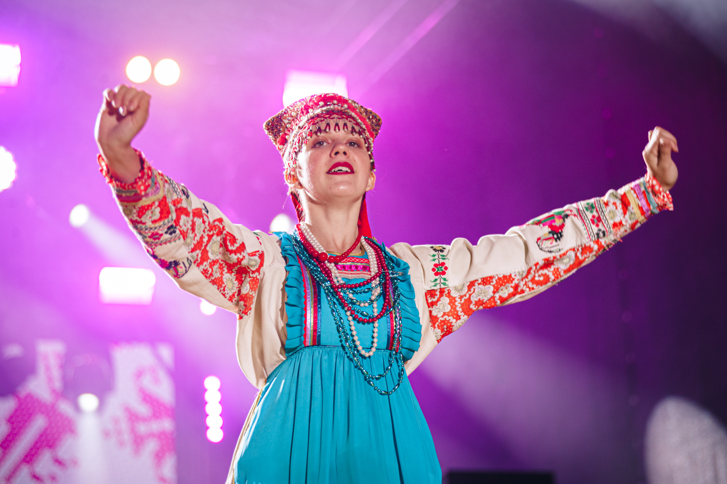 Закрытие фестиваля работающей молодежи в Ставрополе. Фотограф в Новосибирске Полина Колмачевская