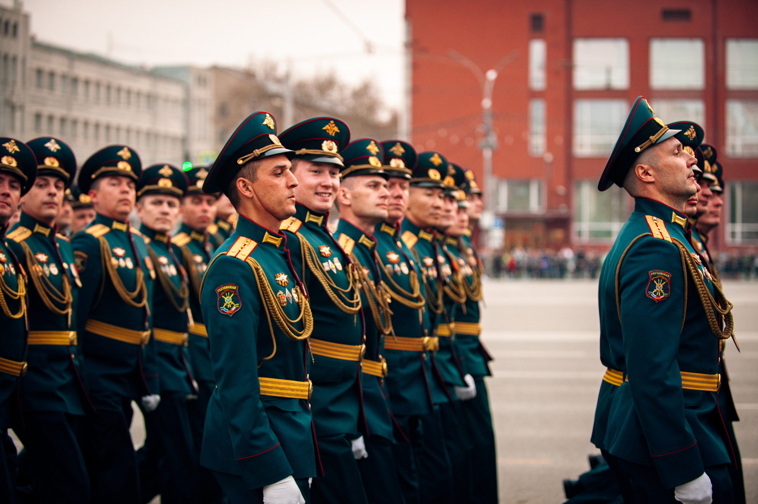 Репетиция парада. Фотограф в Новосибирске Полина Колмачевская