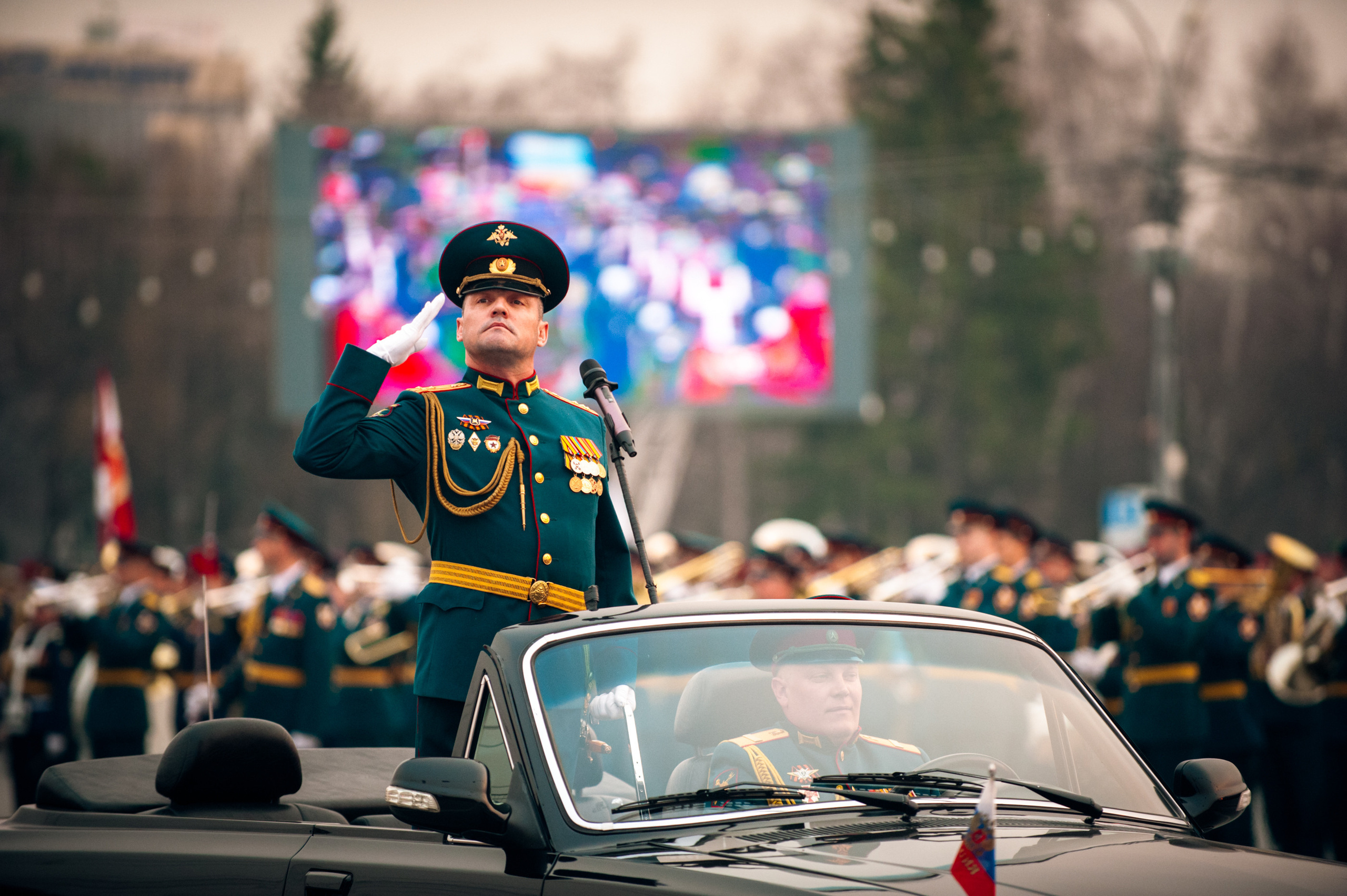 Репетиция парада. Фотограф в Новосибирске Полина Колмачевская