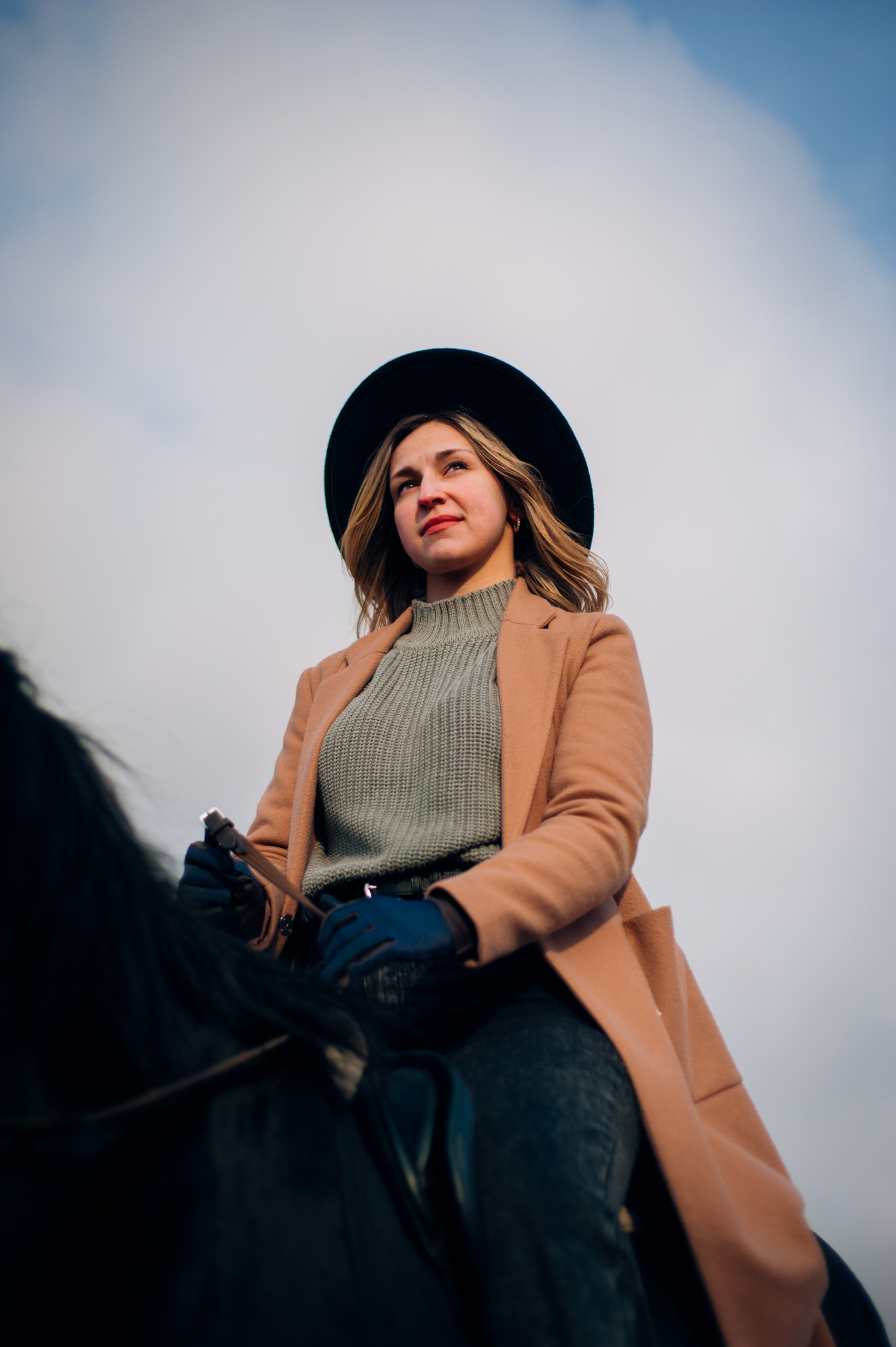 Алёна с лошадками. Фотограф в Новосибирске Полина Колмачевская