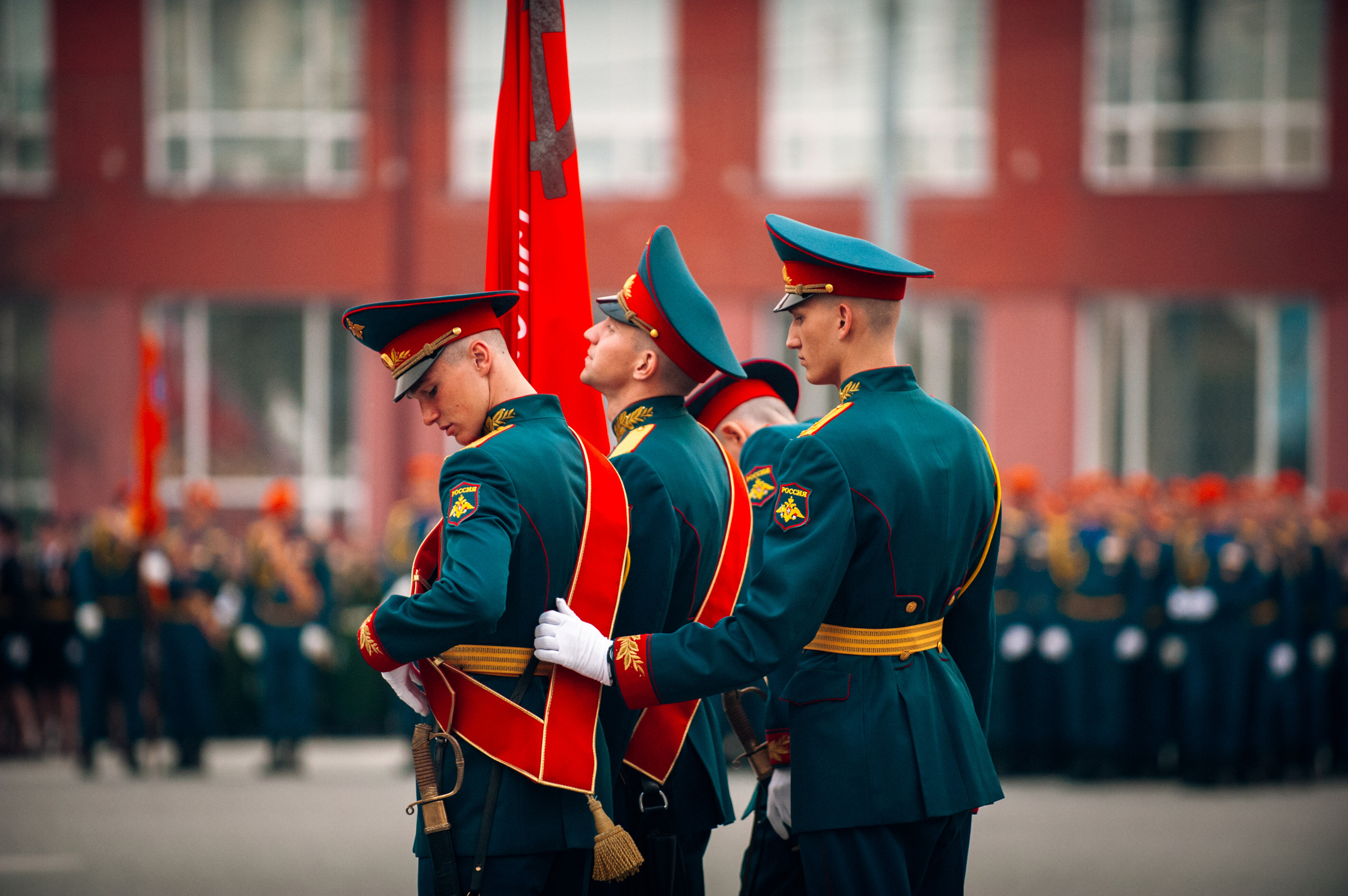 Репетиция парада. Фотограф в Новосибирске Полина Колмачевская