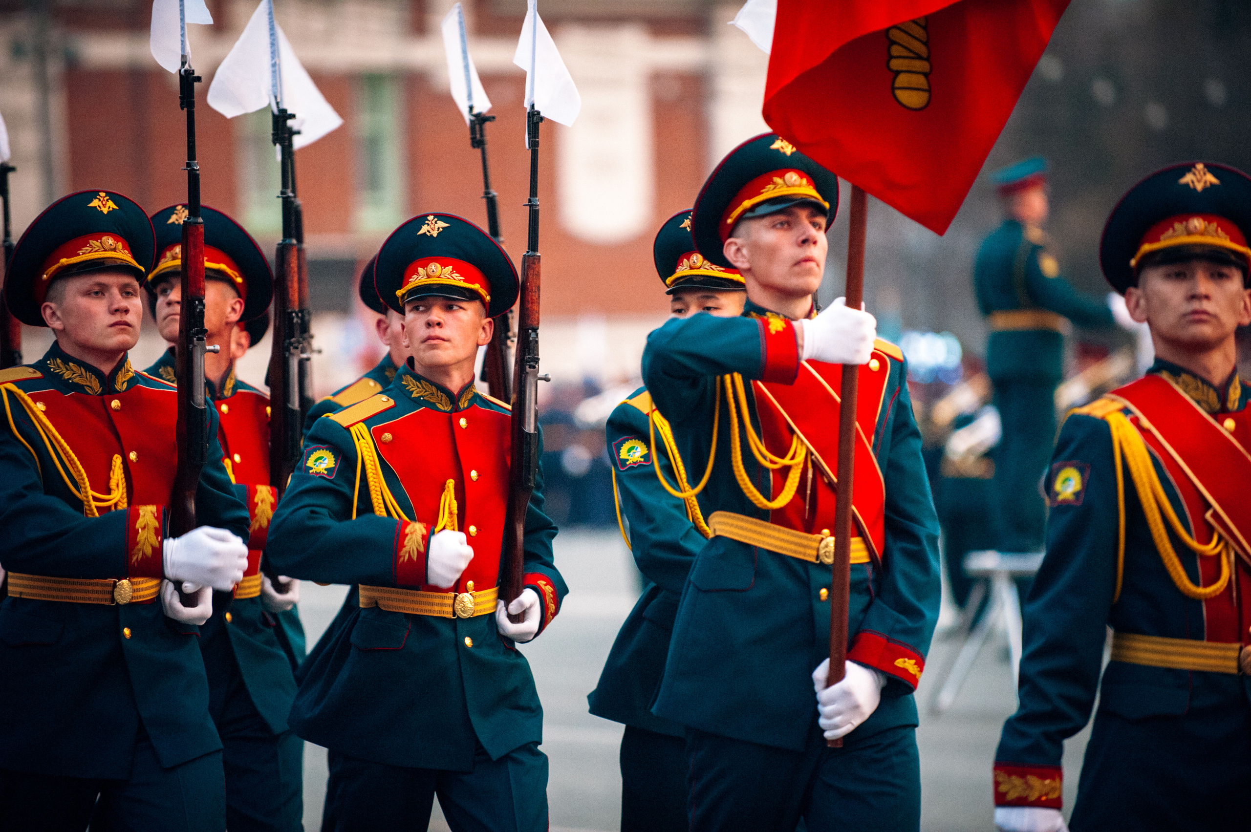 Репетиция парада. Фотограф в Новосибирске Полина Колмачевская
