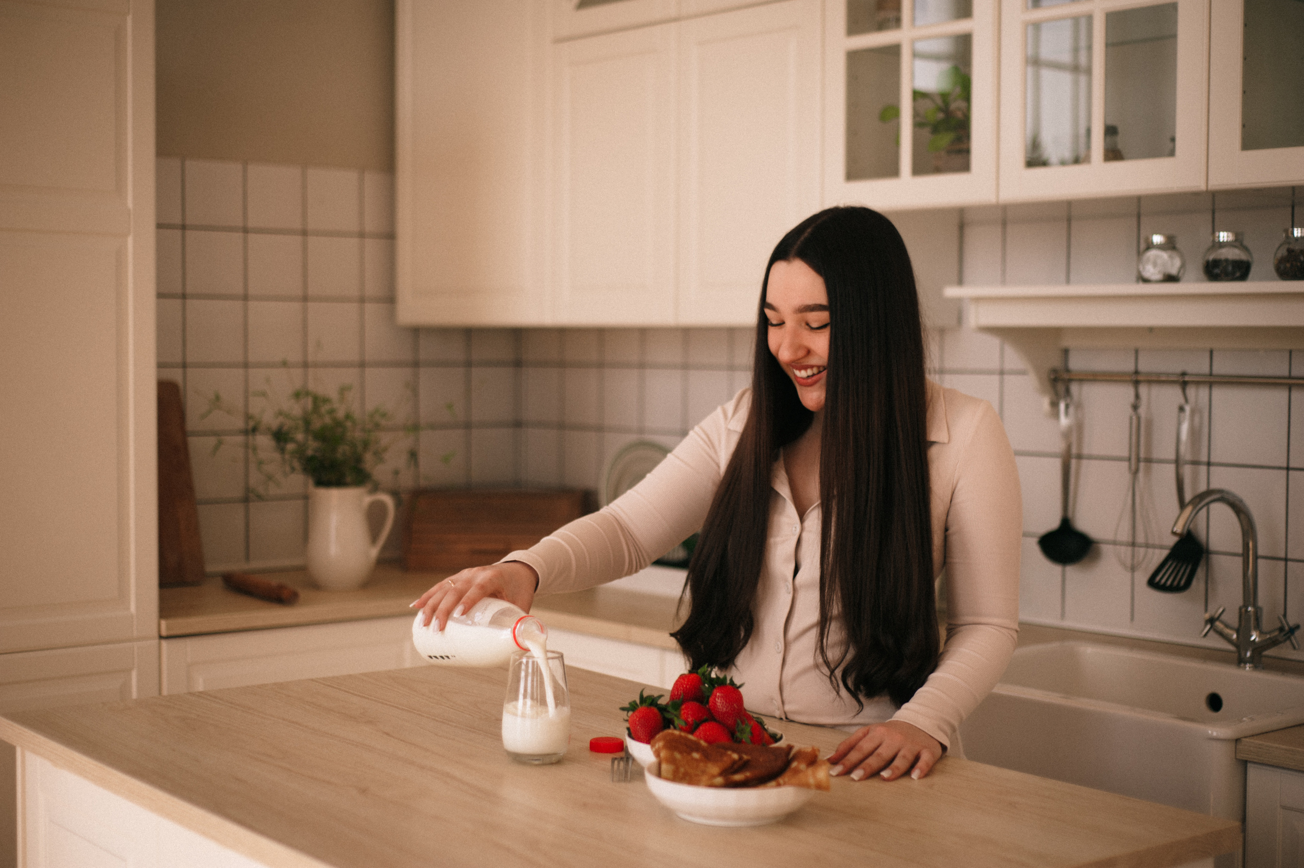 Аня, студия. Фотограф в Новосибирске Полина Колмачевская
