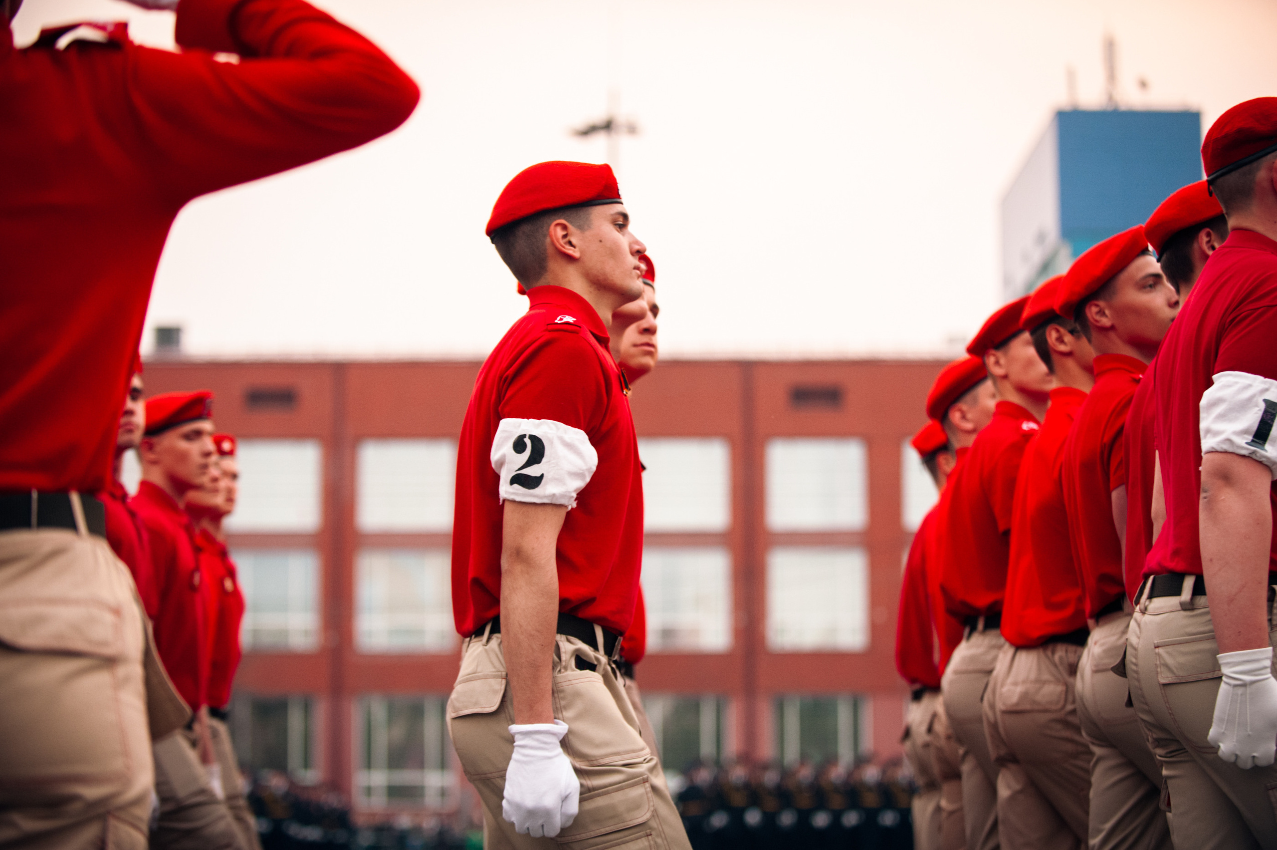 Репетиция парада. Фотограф в Новосибирске Полина Колмачевская