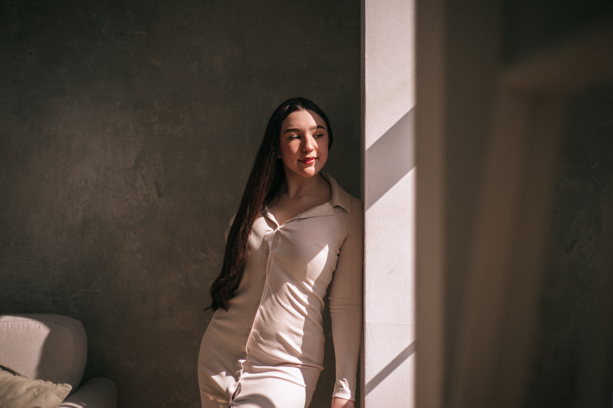 Аня, студия. Фотограф в Новосибирске Полина Колмачевская