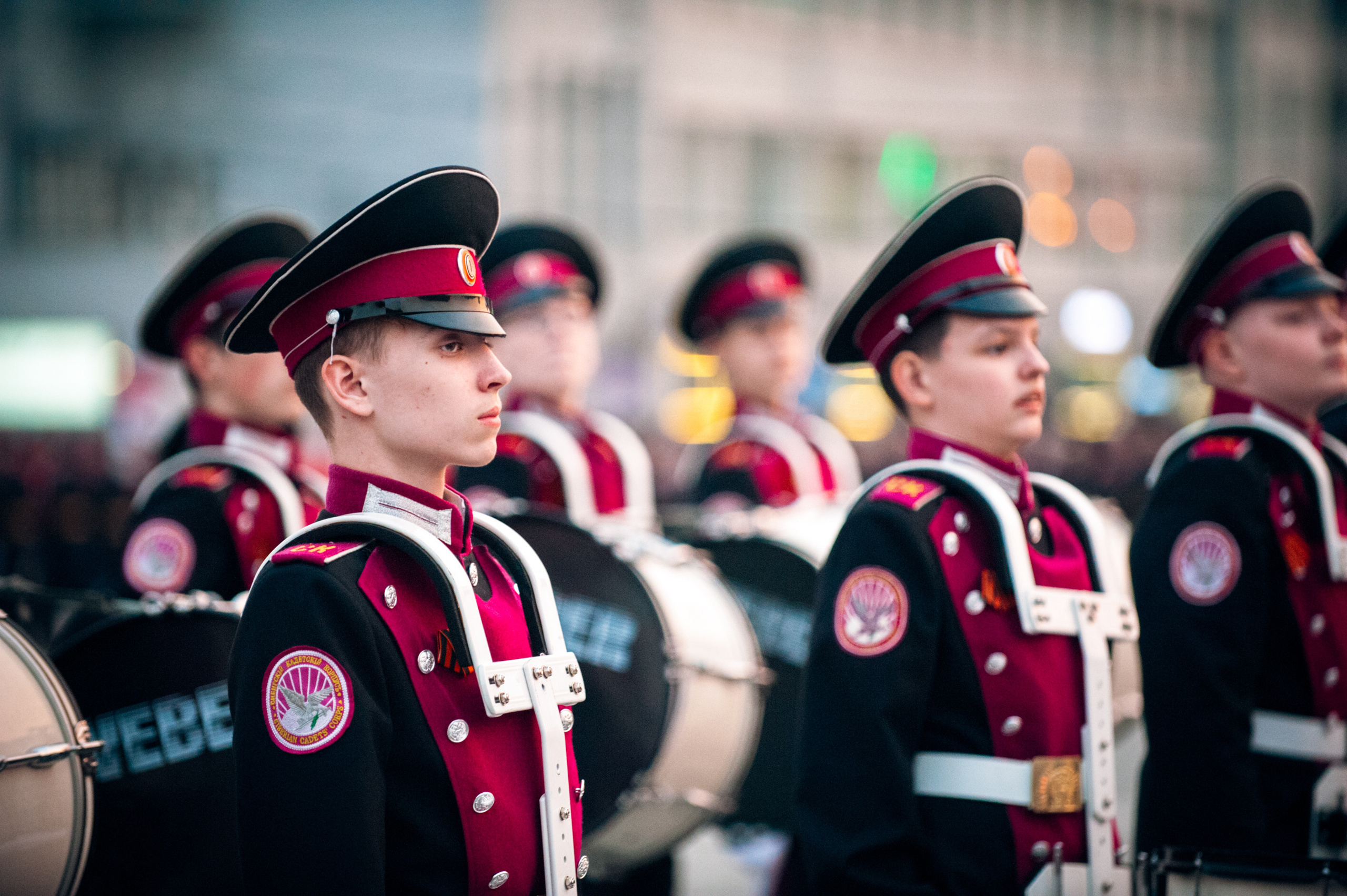 Репетиция парада. Фотограф в Новосибирске Полина Колмачевская