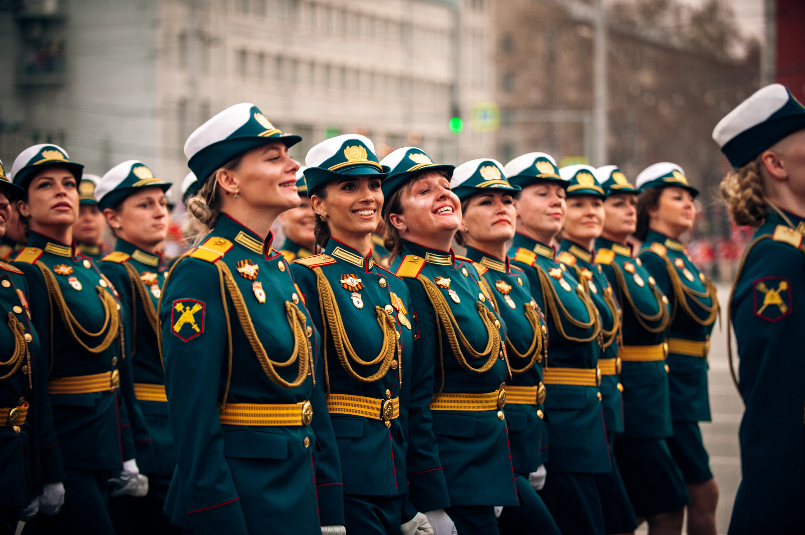 Репетиция парада. Фотограф в Новосибирске Полина Колмачевская