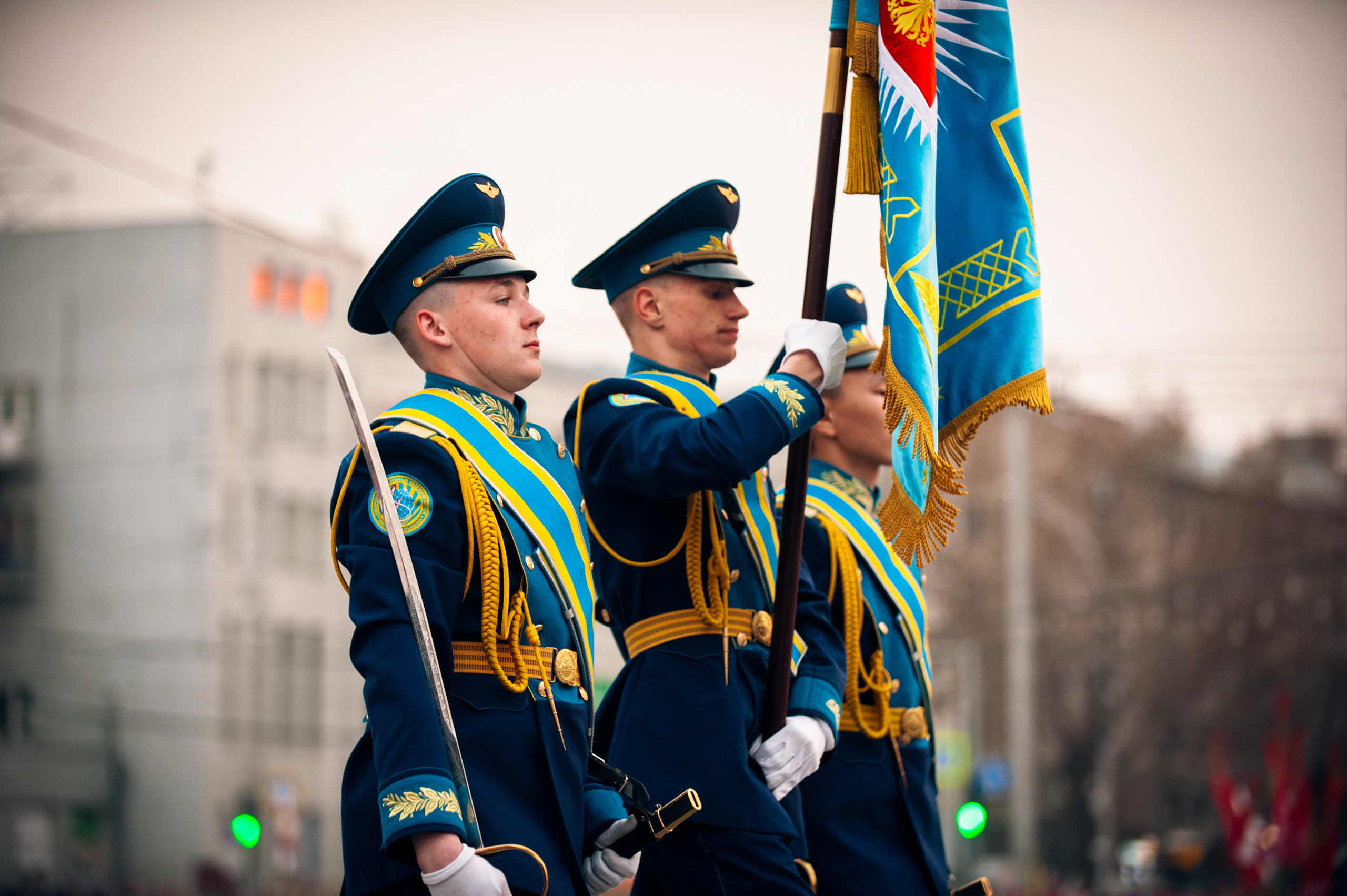 Репетиция парада. Фотограф в Новосибирске Полина Колмачевская