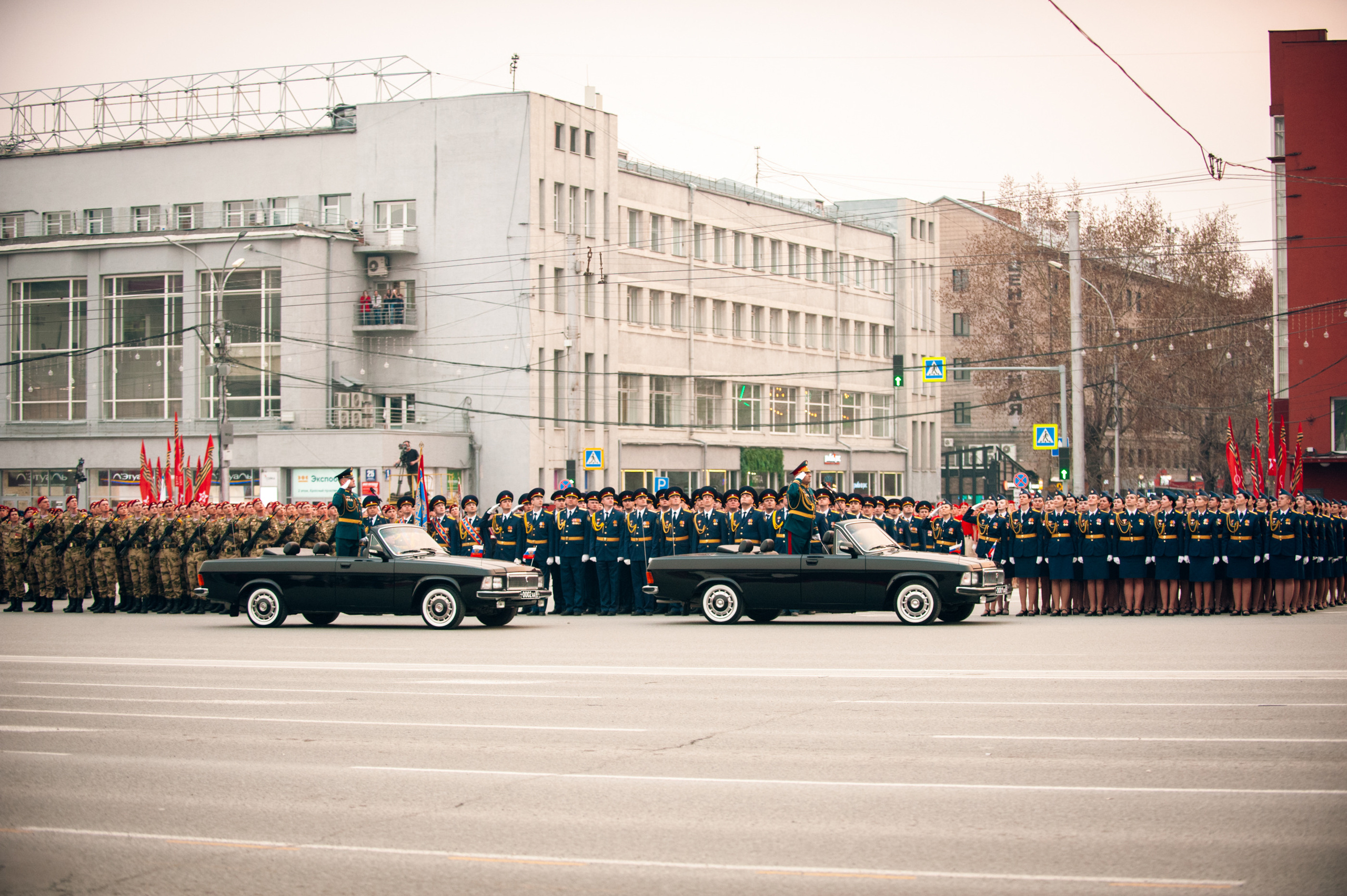 Репетиция парада. Фотограф в Новосибирске Полина Колмачевская