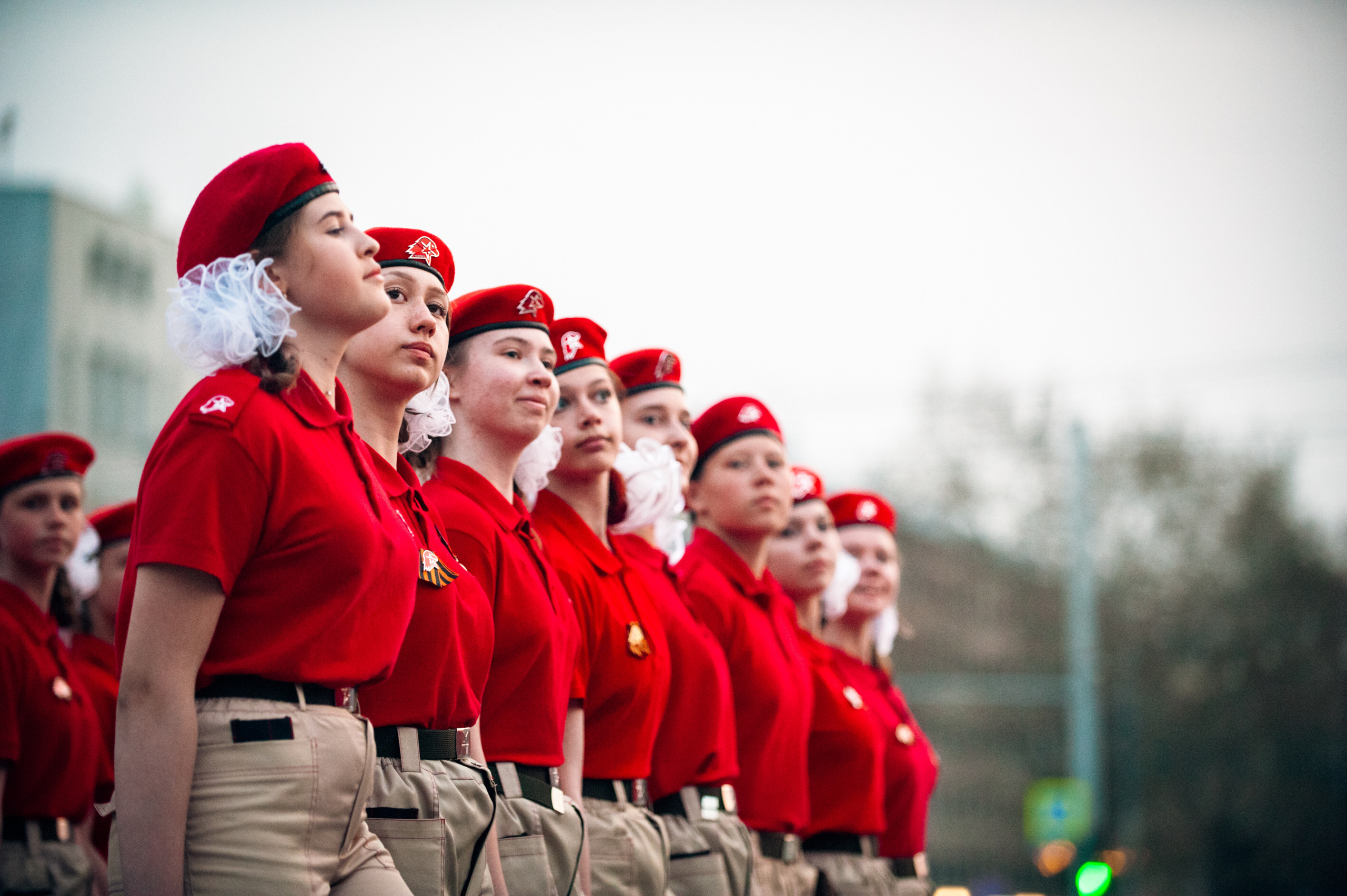 Репетиция парада. Фотограф в Новосибирске Полина Колмачевская