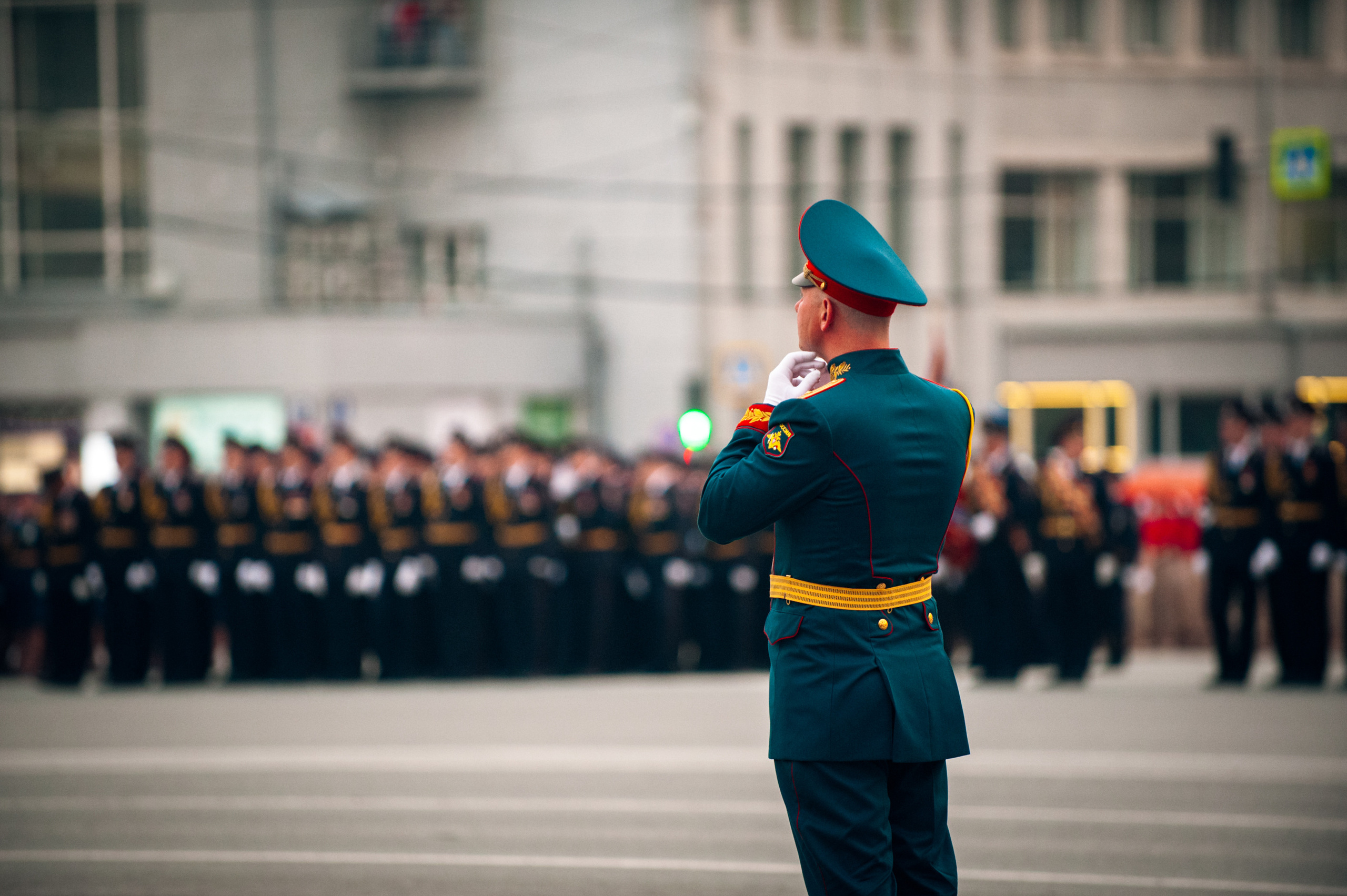 Репетиция парада. Фотограф в Новосибирске Полина Колмачевская