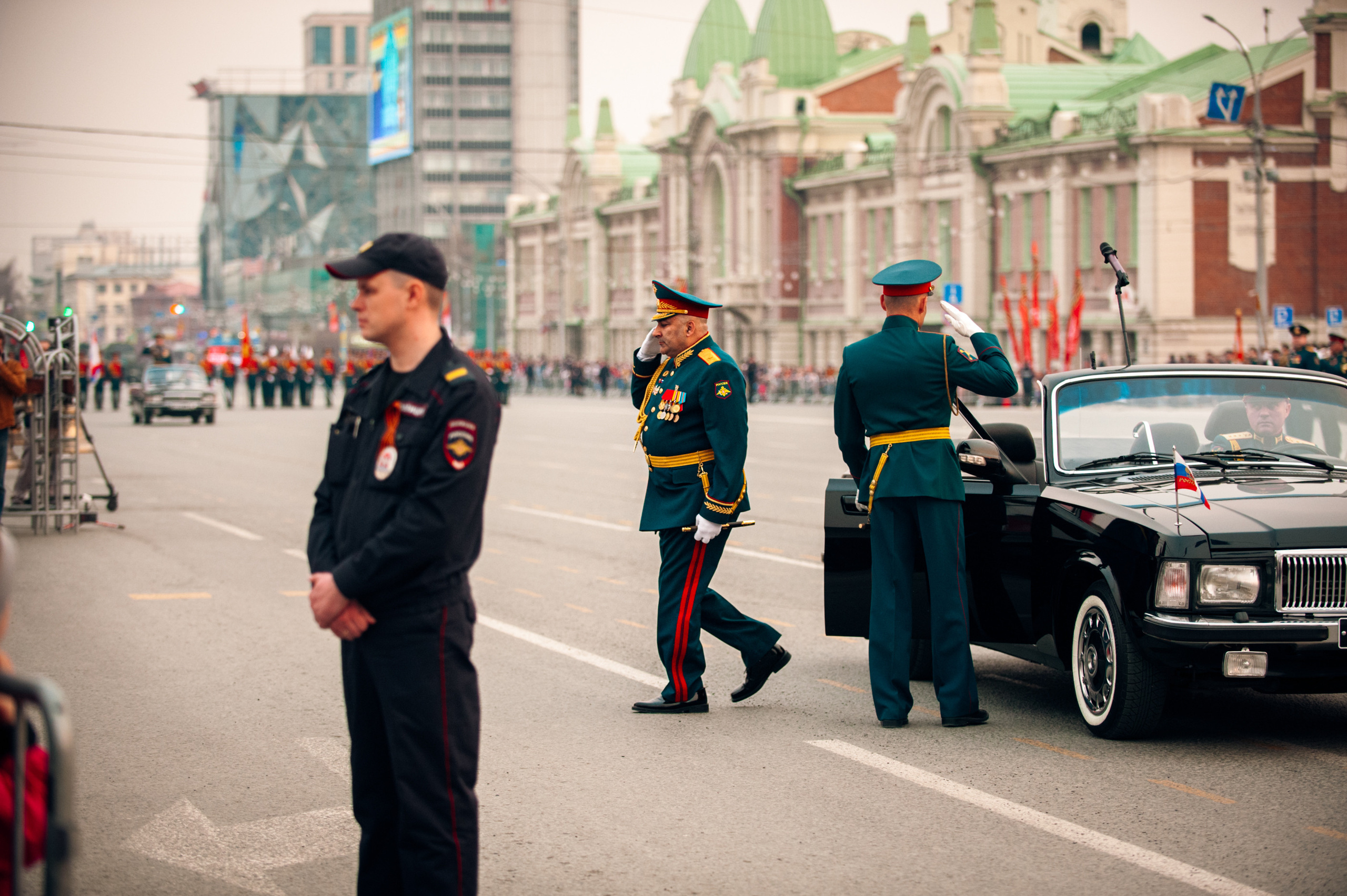 Репетиция парада. Фотограф в Новосибирске Полина Колмачевская