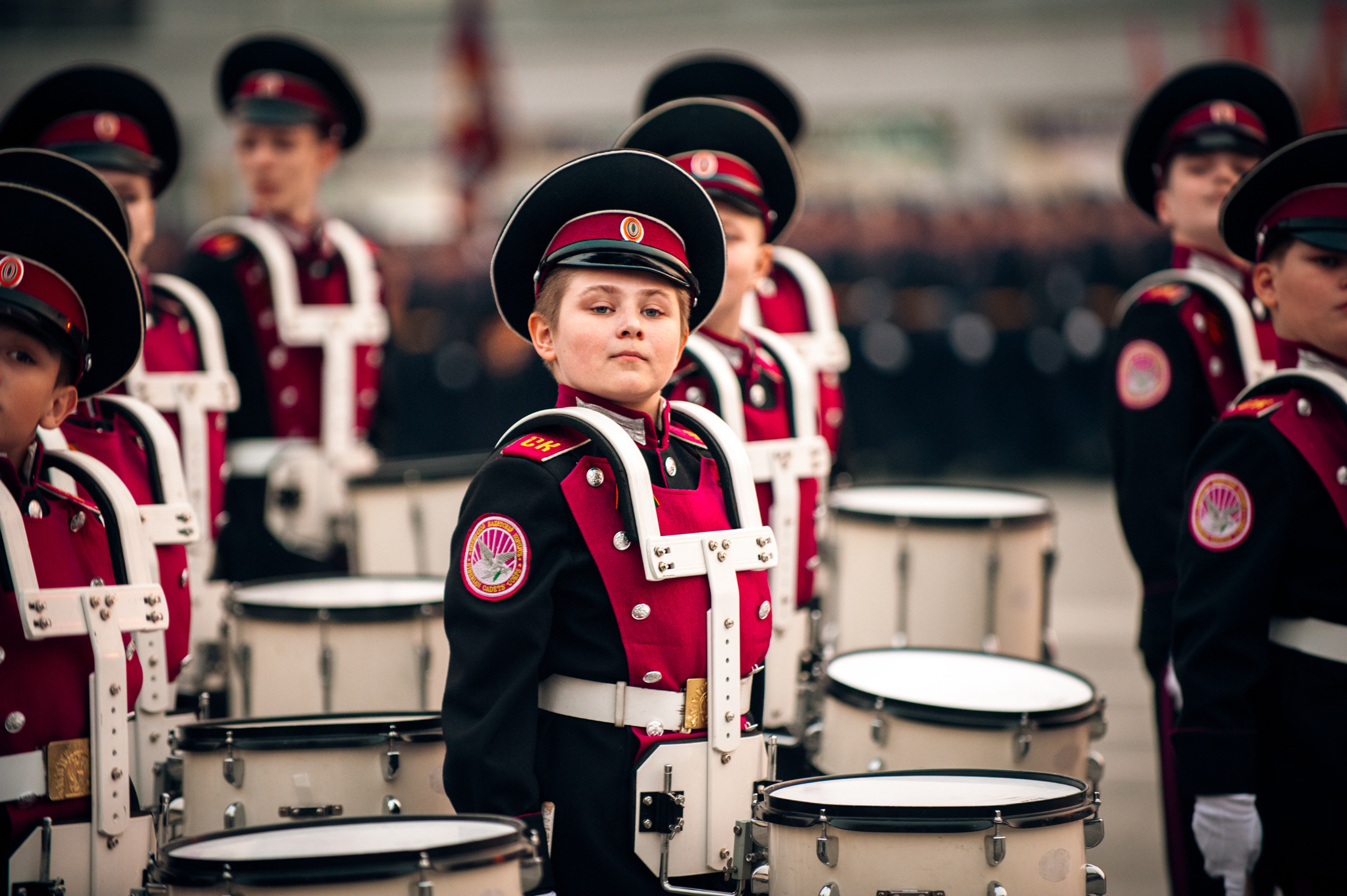 Репетиция парада. Фотограф в Новосибирске Полина Колмачевская
