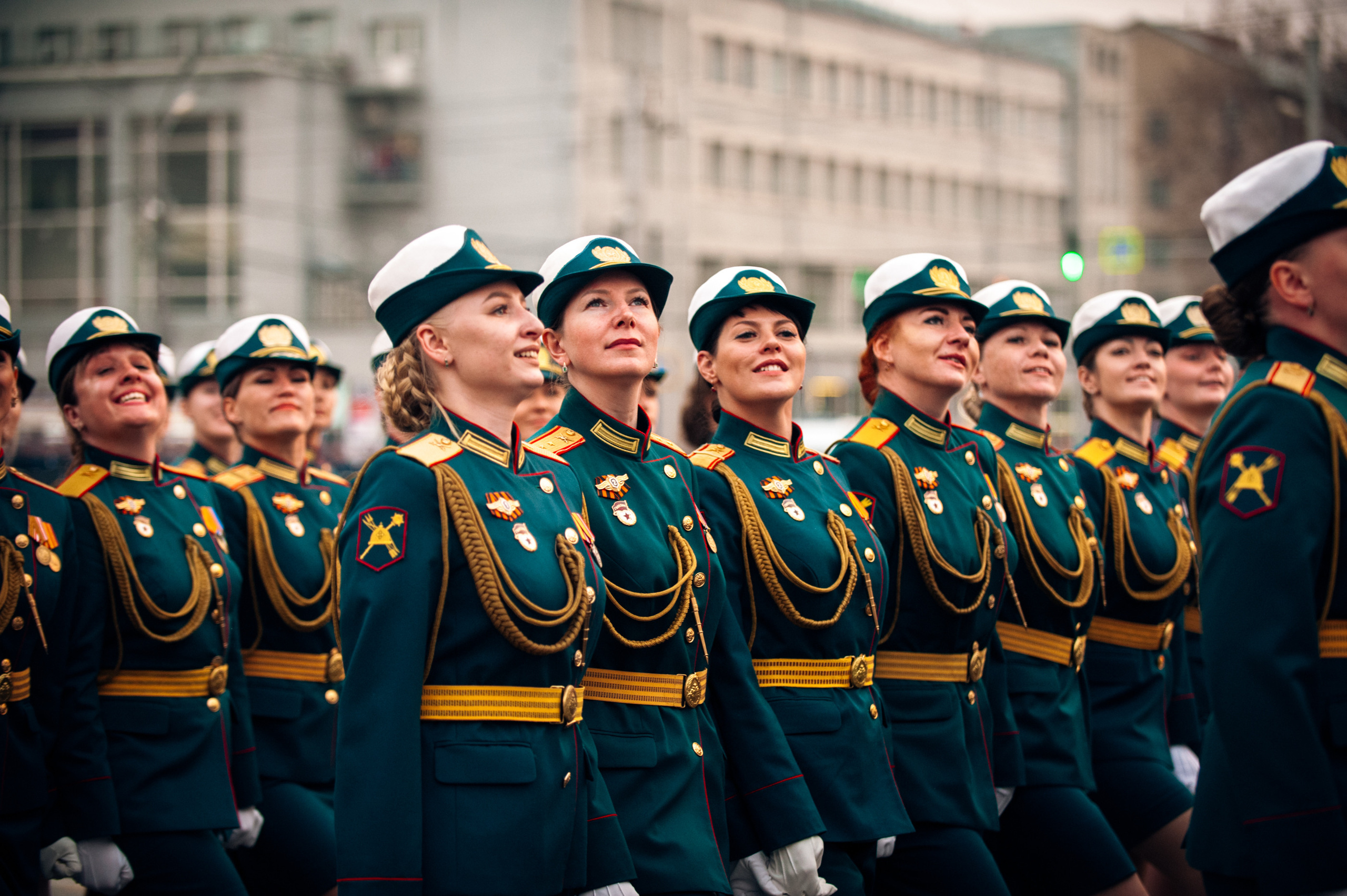 Репетиция парада. Фотограф в Новосибирске Полина Колмачевская