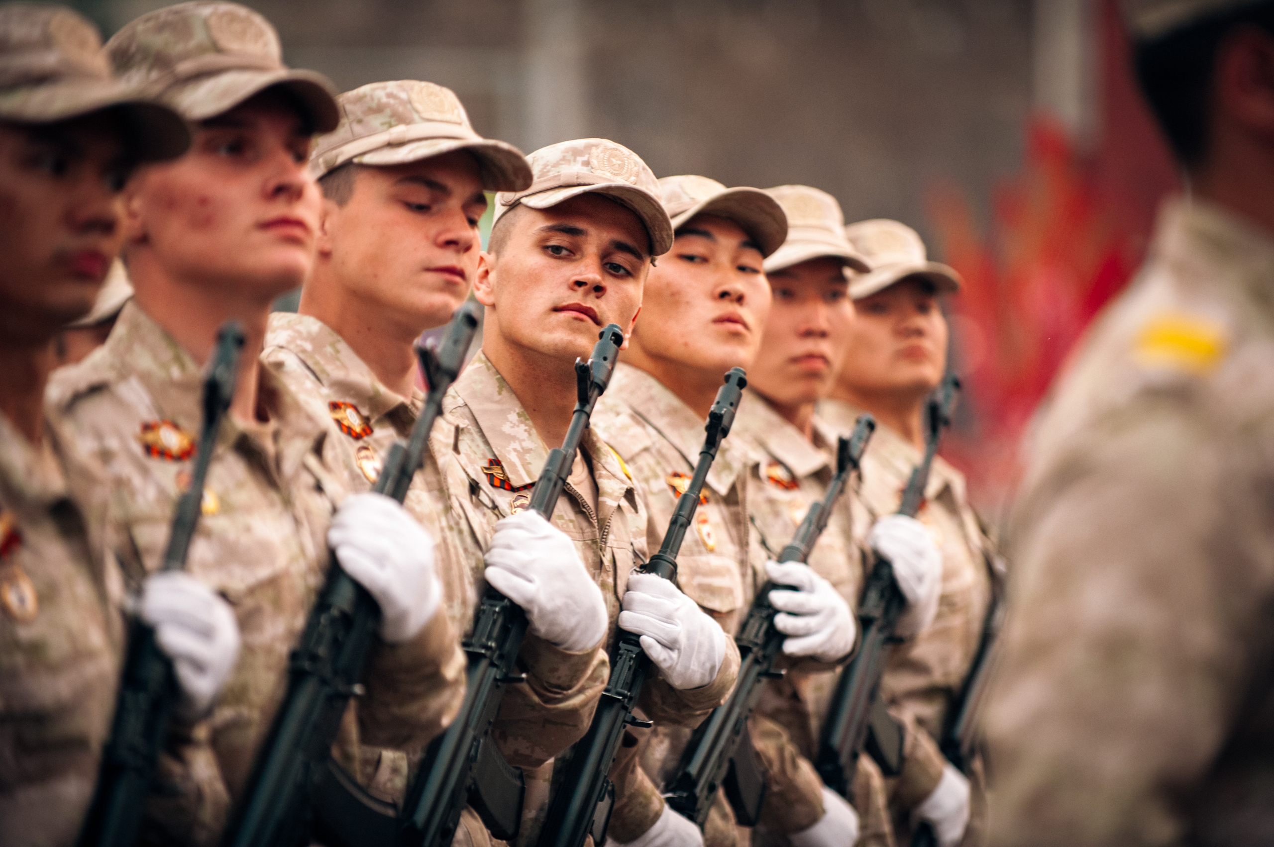 Репетиция парада. Фотограф в Новосибирске Полина Колмачевская