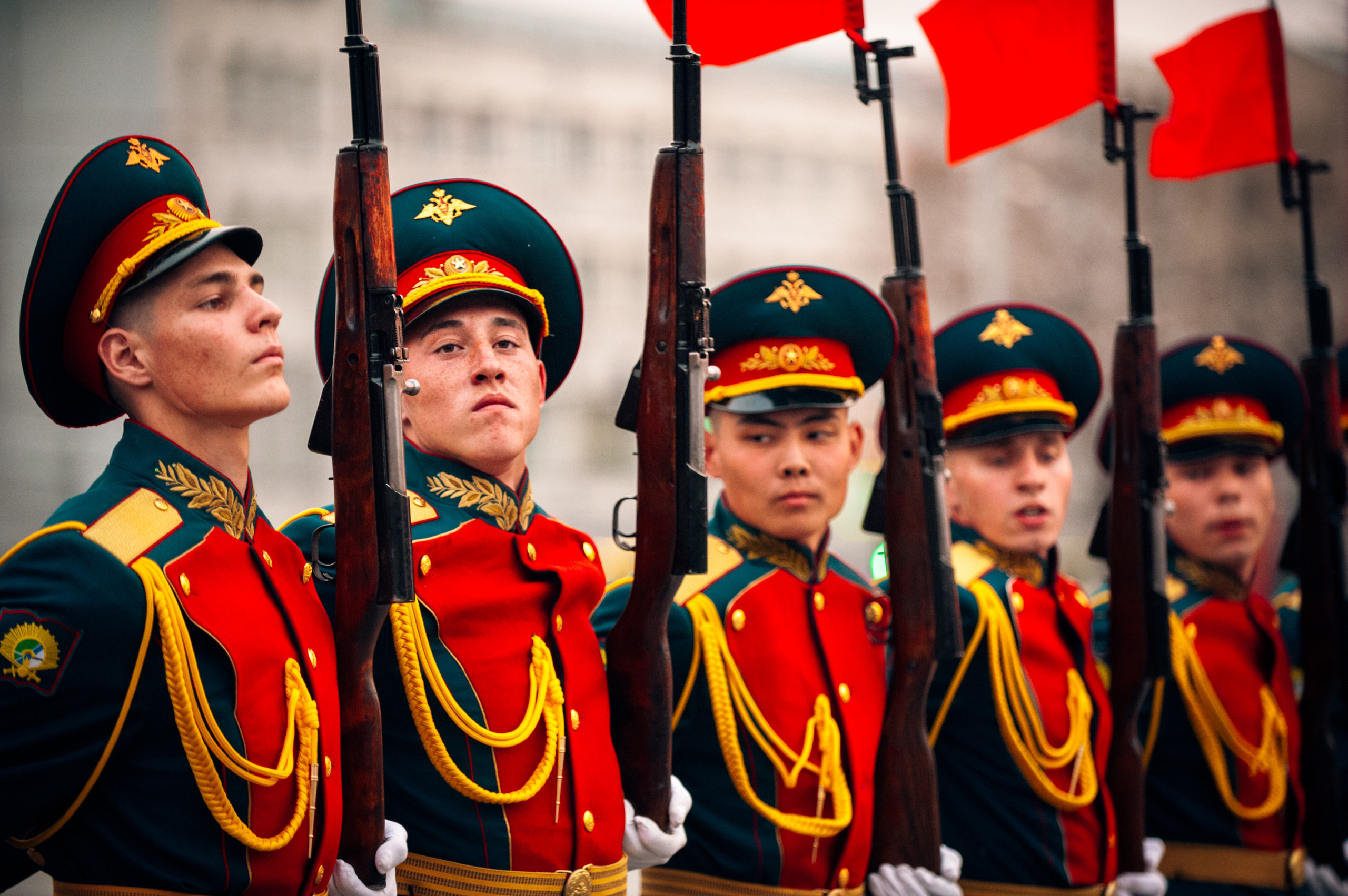 Репетиция парада. Фотограф в Новосибирске Полина Колмачевская