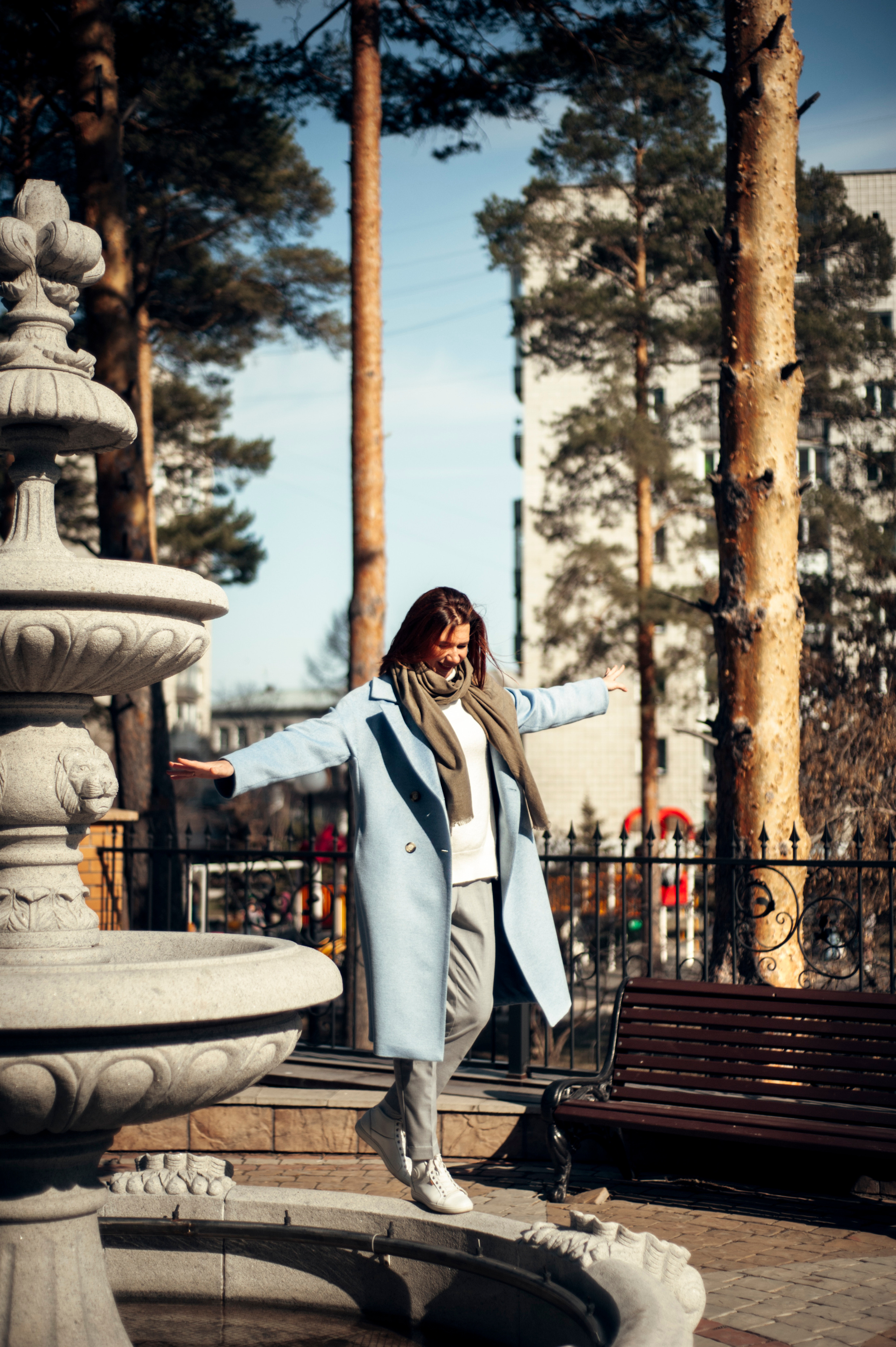 Анна, прогулочная съёмка. Фотограф в Новосибирске Полина Колмачевская