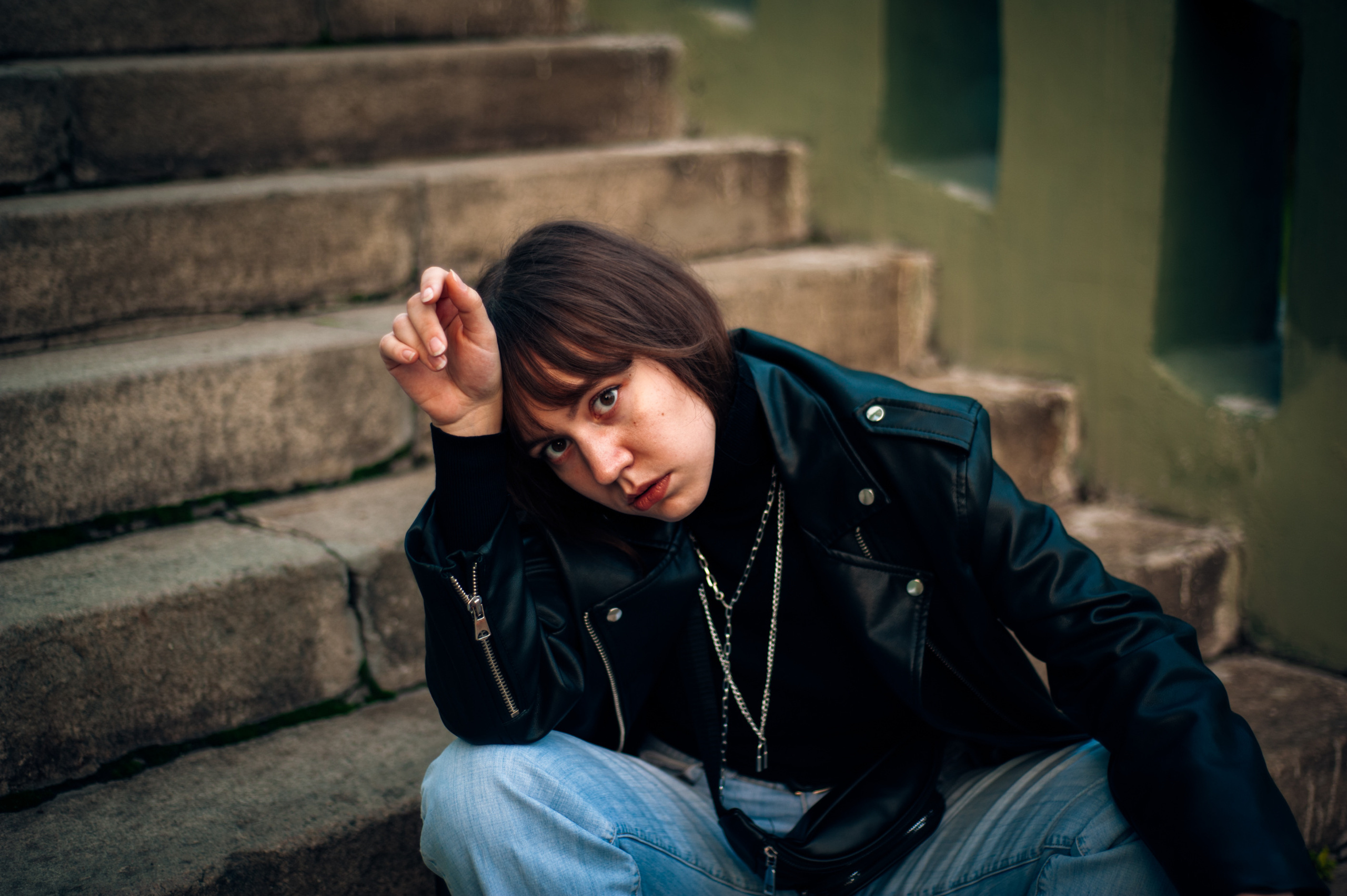 Соня, прогулочная съёмка. Фотограф в Новосибирске Полина Колмачевская